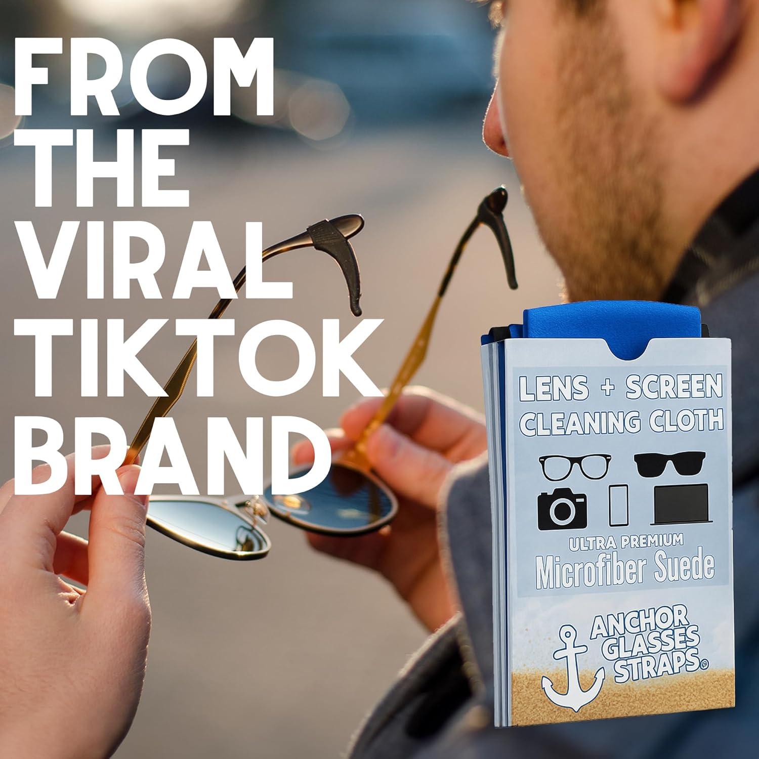 Paños de Limpieza de Lentes Anchor - 3 Toallitas Microfibra 17.78x15.24 cm