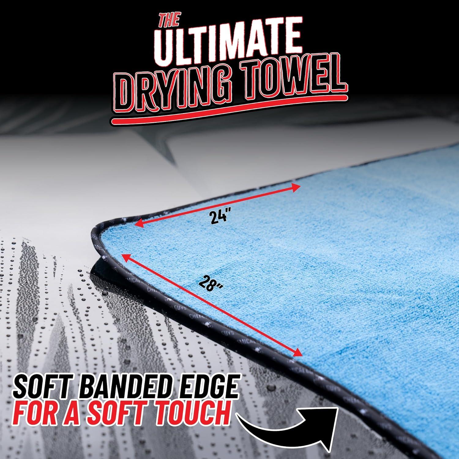 Toalla de Microfibra Chamois Chemical Guys Thirst Trap 2 Paquete