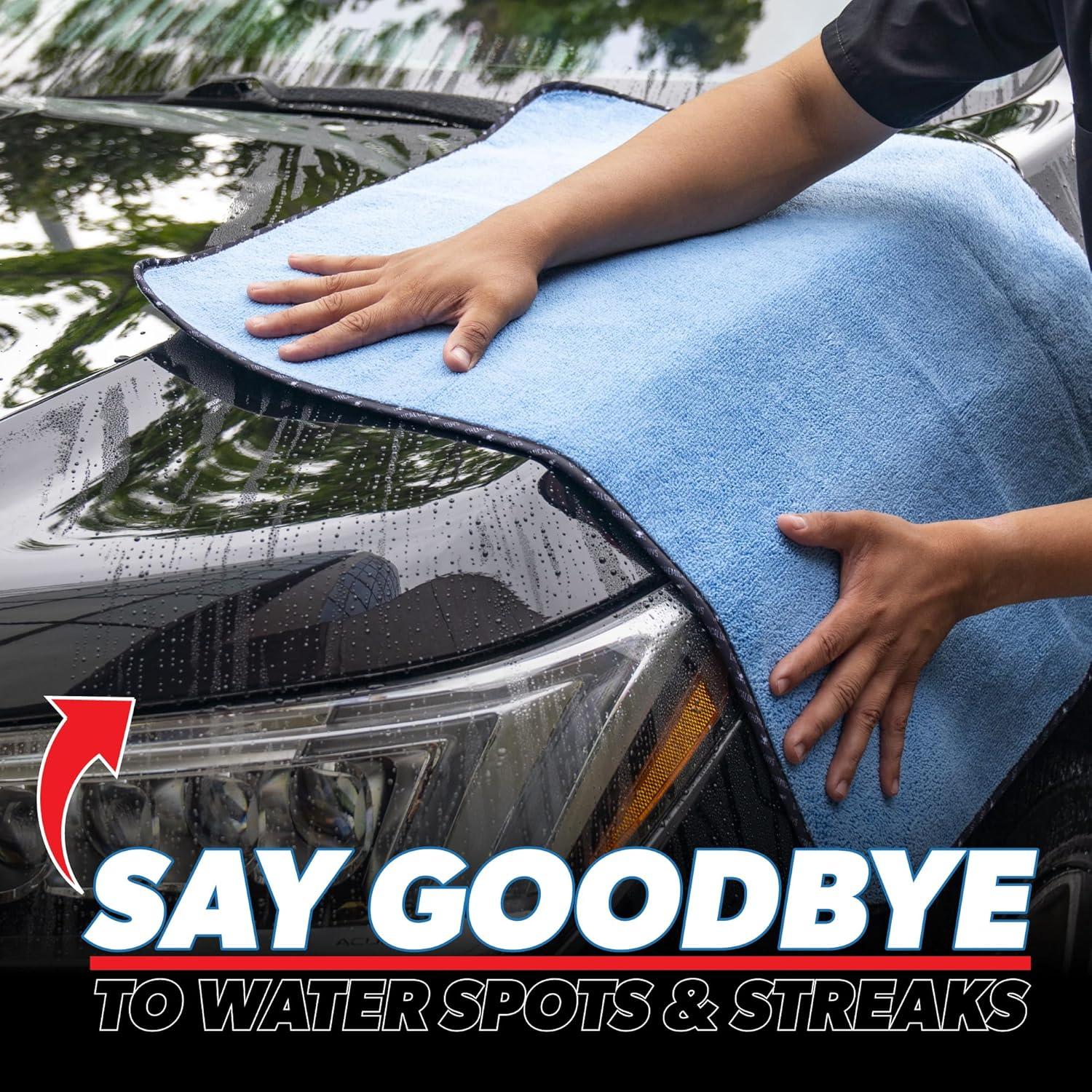 Toalla de Microfibra Chamois Chemical Guys Thirst Trap 2 Paquete