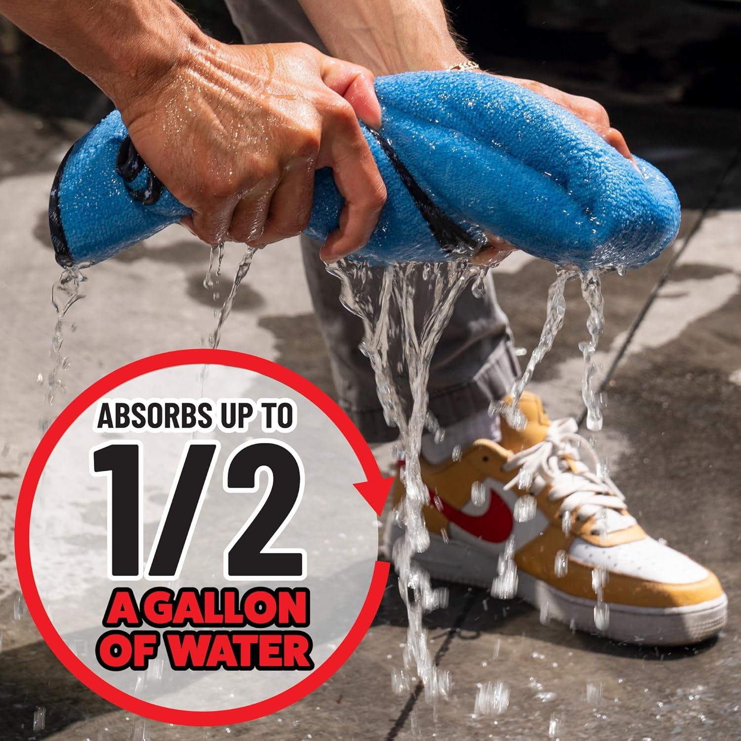 Toalla de Microfibra Chamois Chemical Guys Thirst Trap 2 Paquete