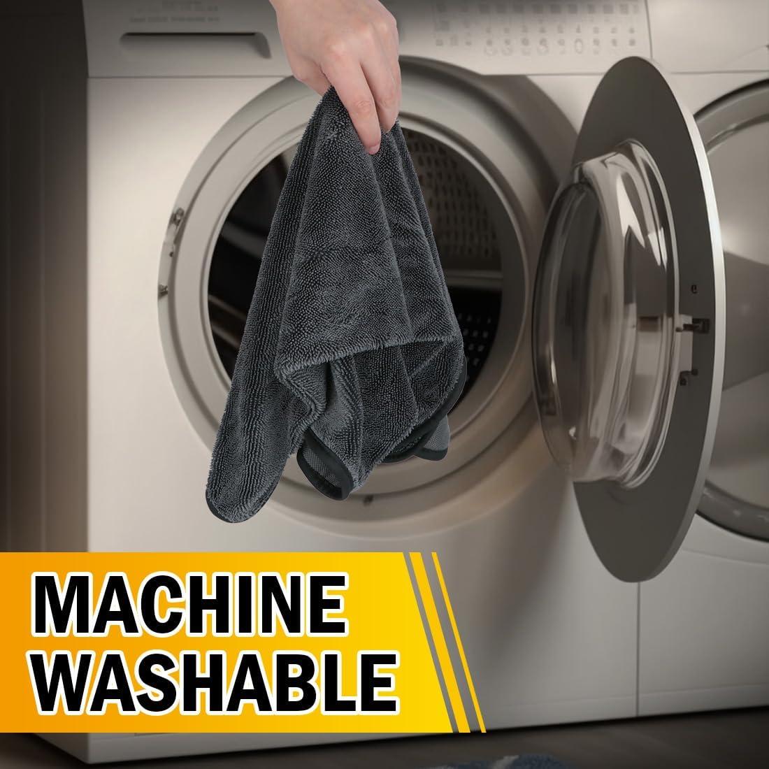 Toallas de Microfibra GLIMGLINT 3 Paquetes 40.64cm Ultra Absorbentes