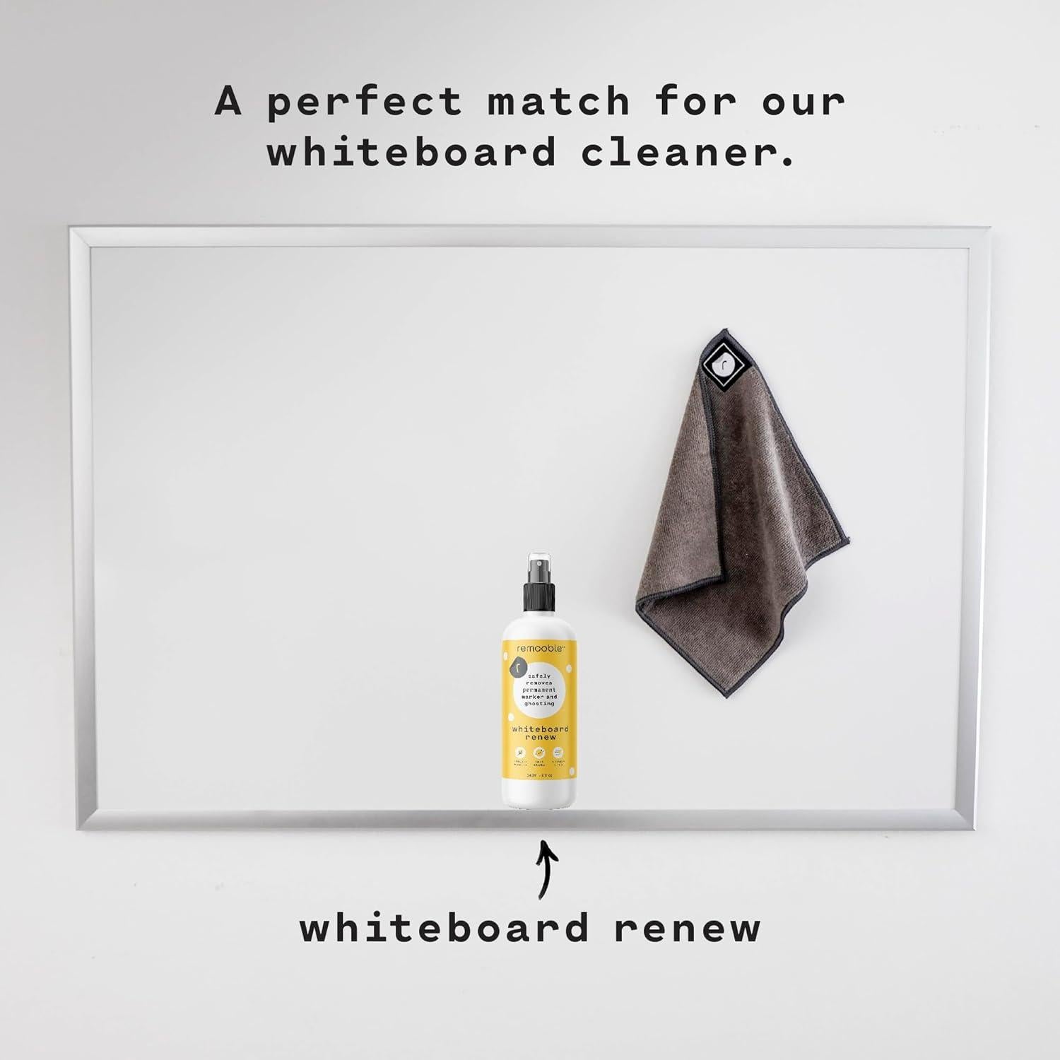 Paquete de 4 Paños Magnéticos Microfibra Remooble 25.4x25.4cm