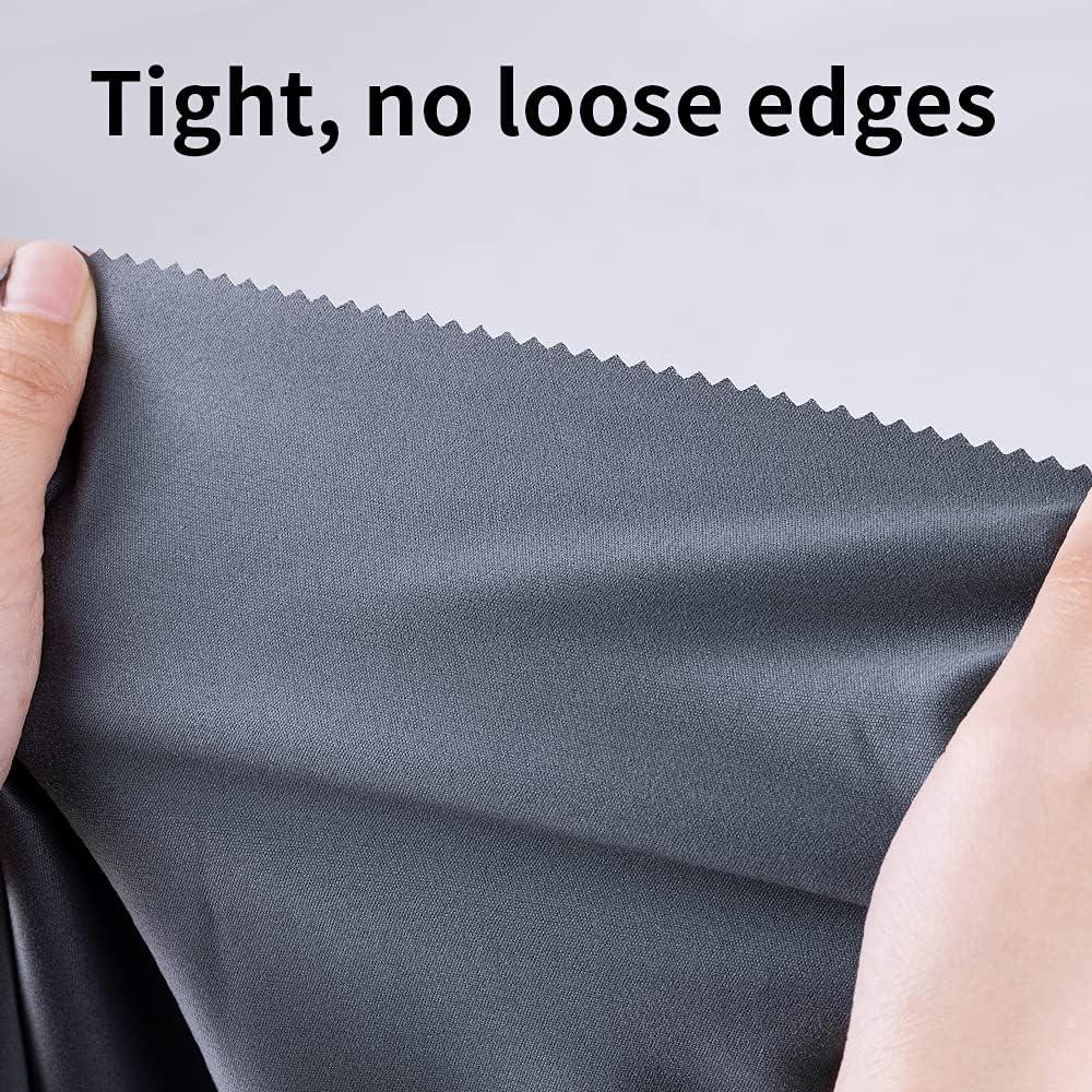 Paquete de 4 paños de microfibra K&F Concept 40x40 cm gris