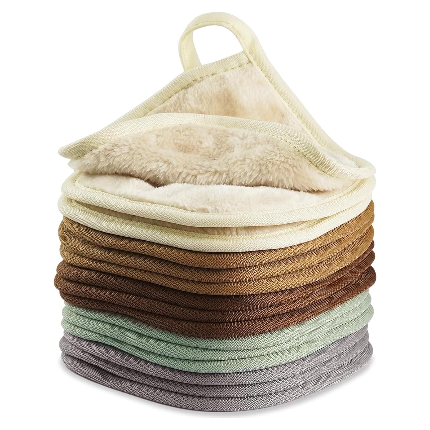 Paño Desmaquillante Natwag - 15 Toallas Microfibra Suaves 12.7 cm