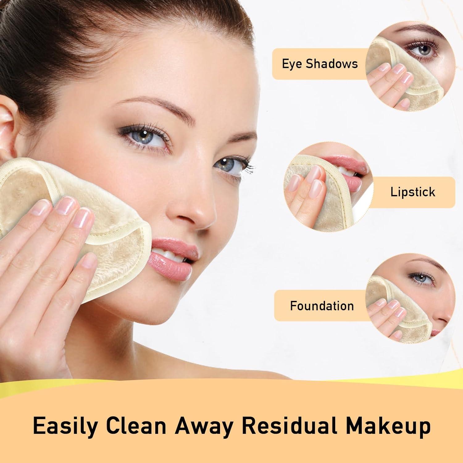 Paño Desmaquillante Natwag - 15 Toallas Microfibra Suaves 12.7 cm