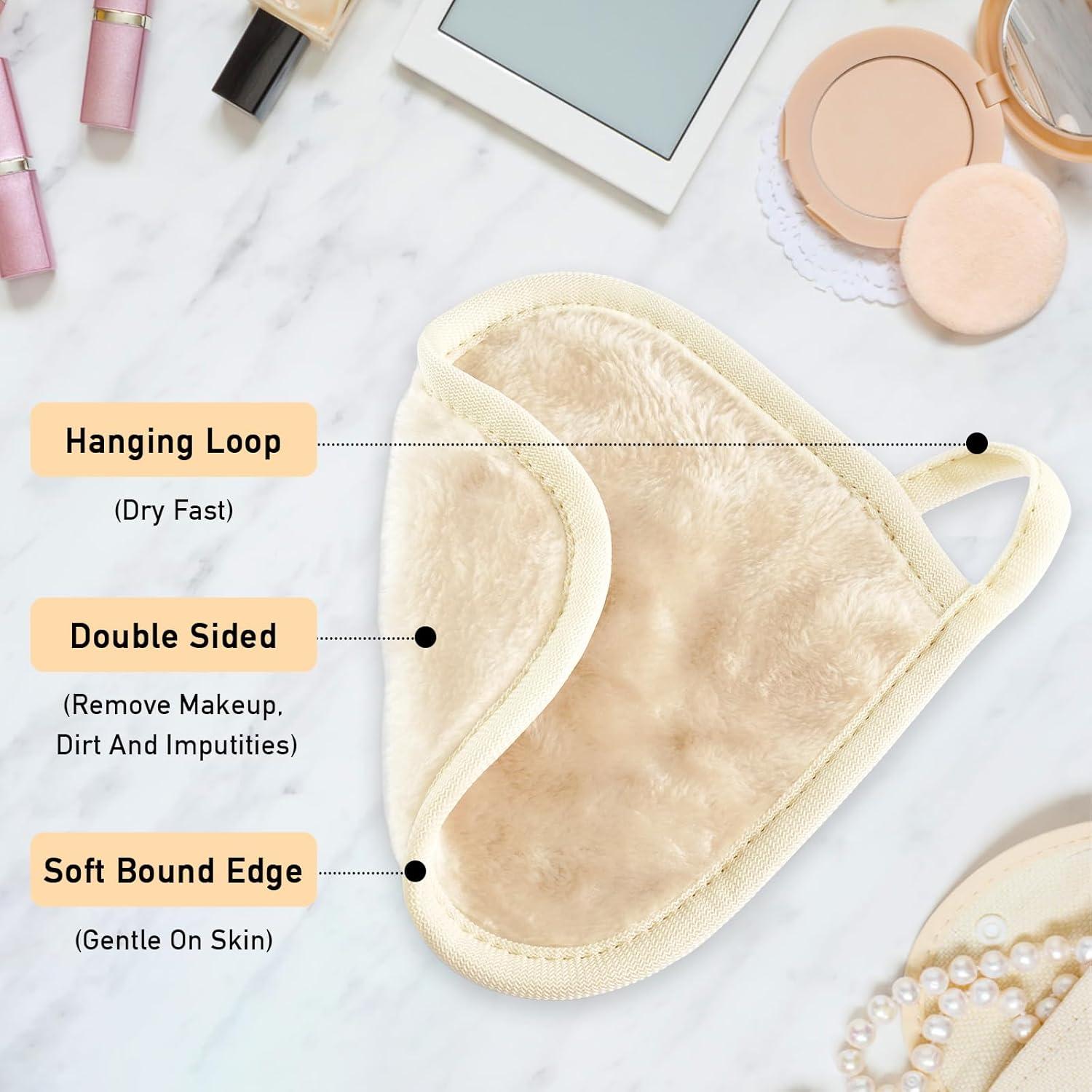 Paño Desmaquillante Natwag - 15 Toallas Microfibra Suaves 12.7 cm