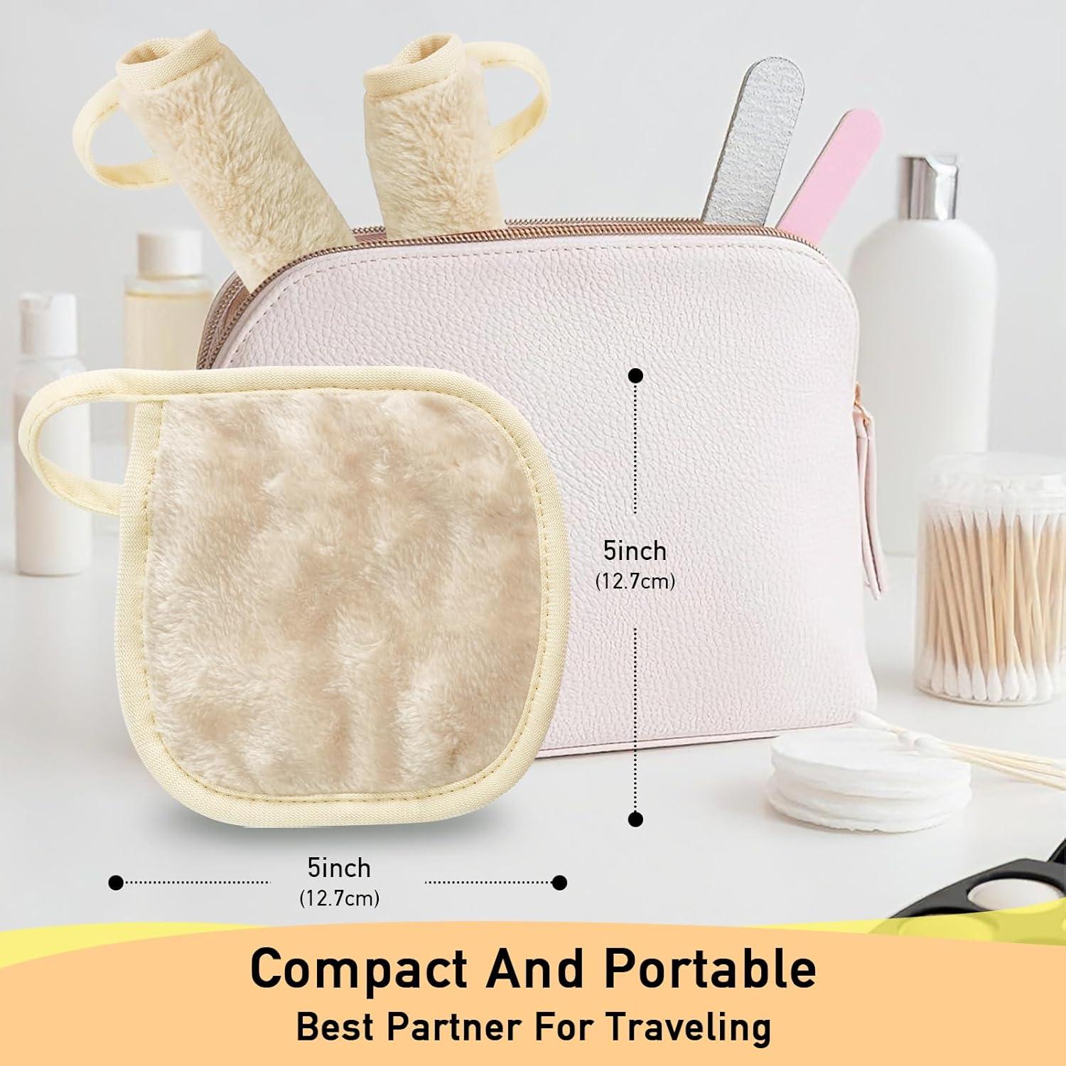 Paño Desmaquillante Natwag - 15 Toallas Microfibra Suaves 12.7 cm