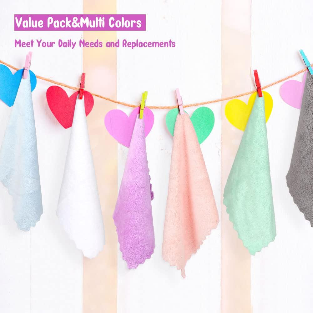 Toallitas de Baño Orighty 24-Pack Microfibra Coral 17.78x22.86cm