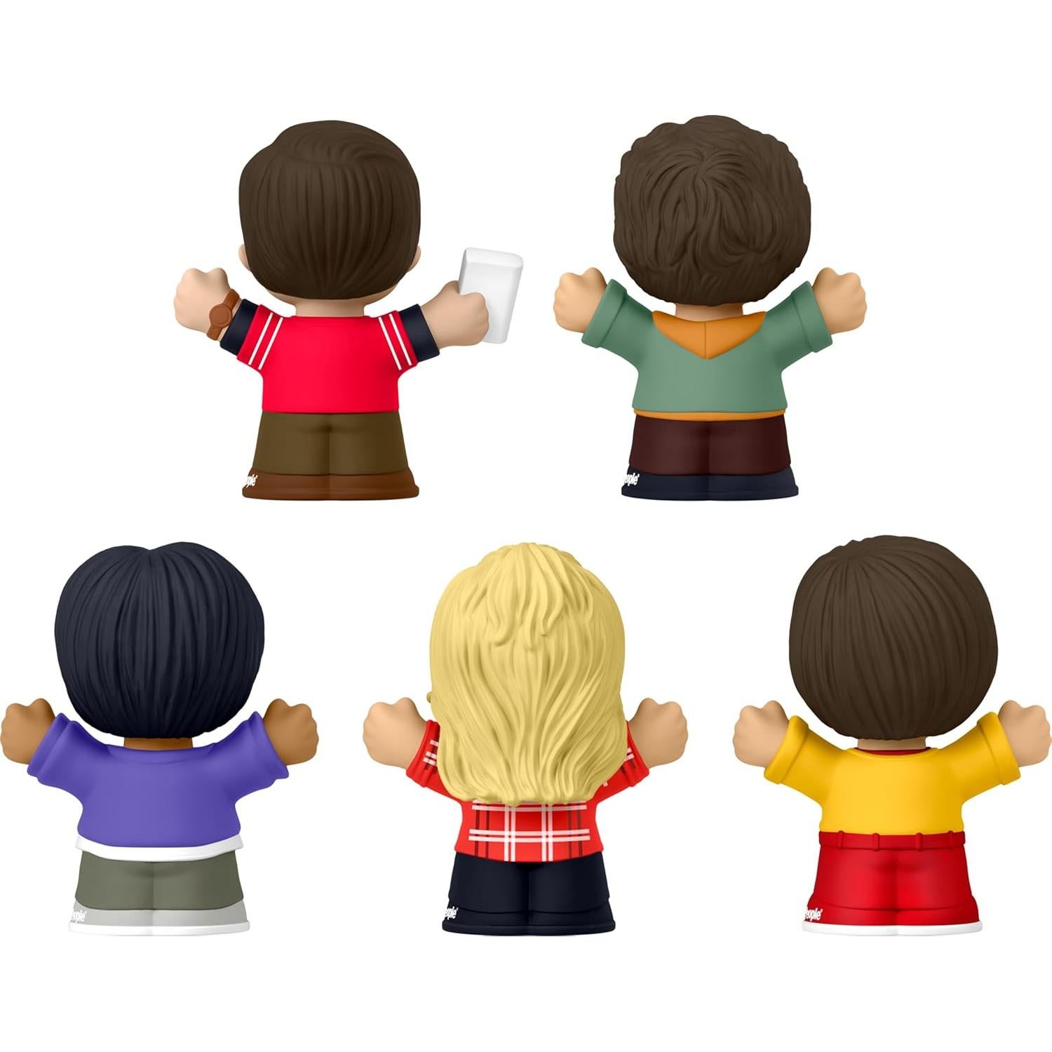 Conjunto de Figuras Little People The Big Bang Theory - Fisher-Price