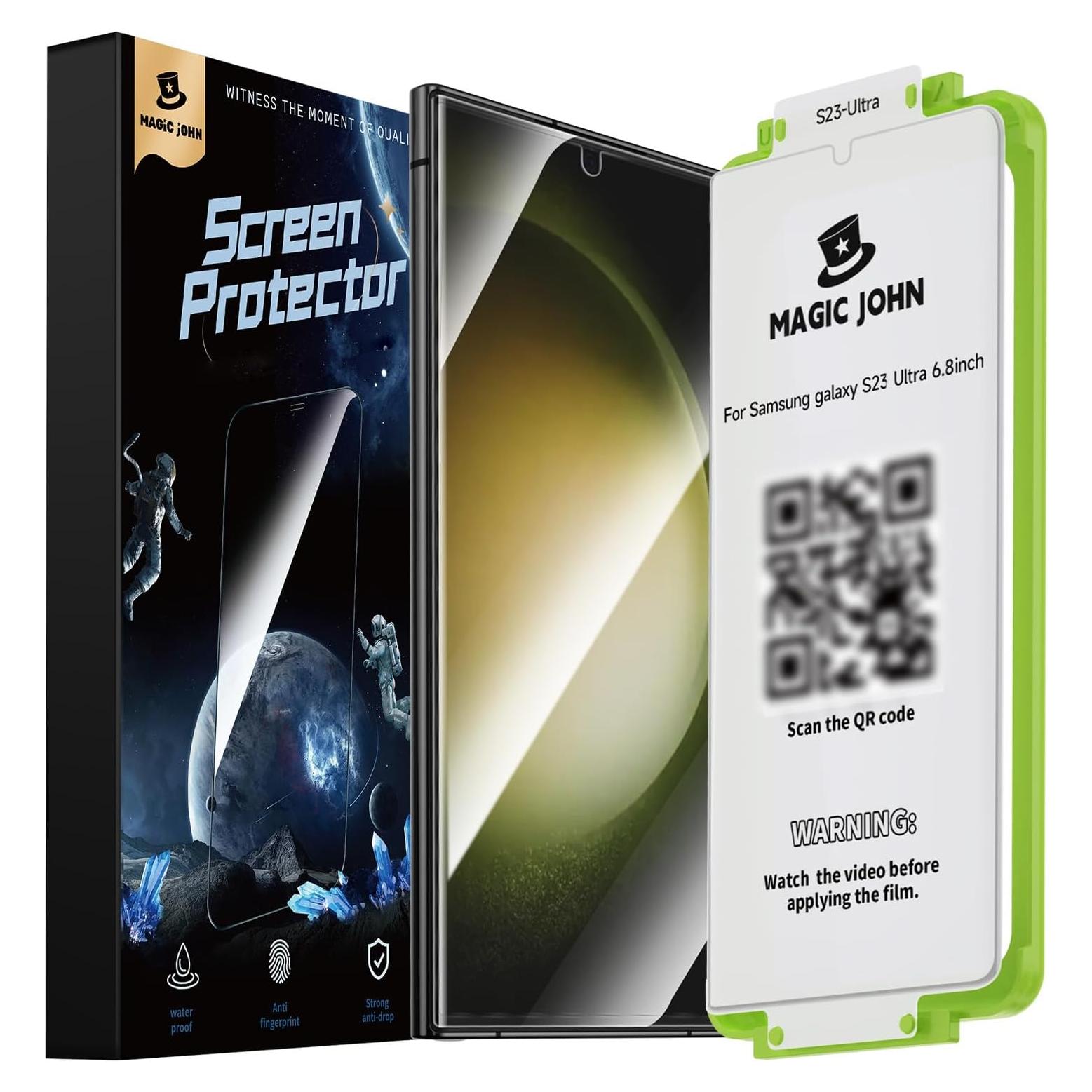 Protector de Pantalla MAGIC JOHN para Samsung Galaxy S23 Ultra 6.8"