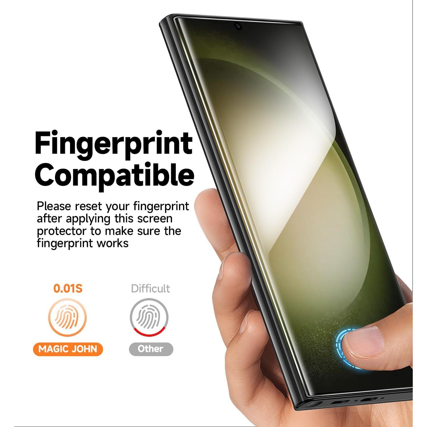 Protector de Pantalla MAGIC JOHN para Samsung Galaxy S23 Ultra 6.8"