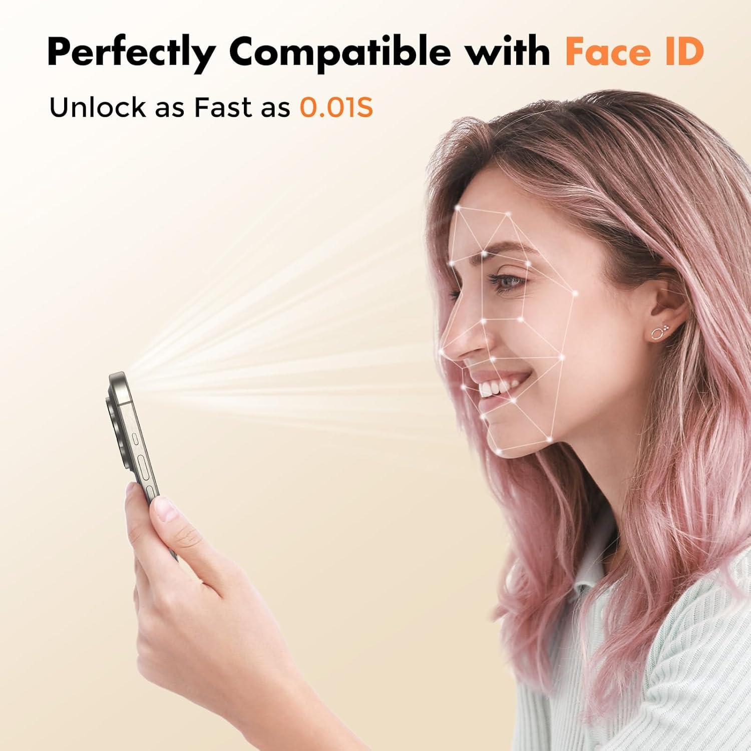 Protector de Pantalla UNBREAKcable para iPhone 15 Pro 3-Pack