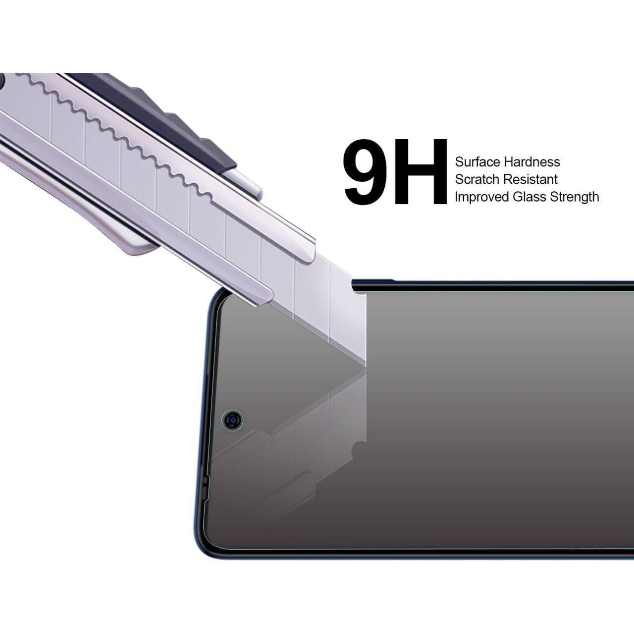 Protector de Pantalla Vidrio Templado Supershieldz para Motorola Edge 2021 - 3 Piezas