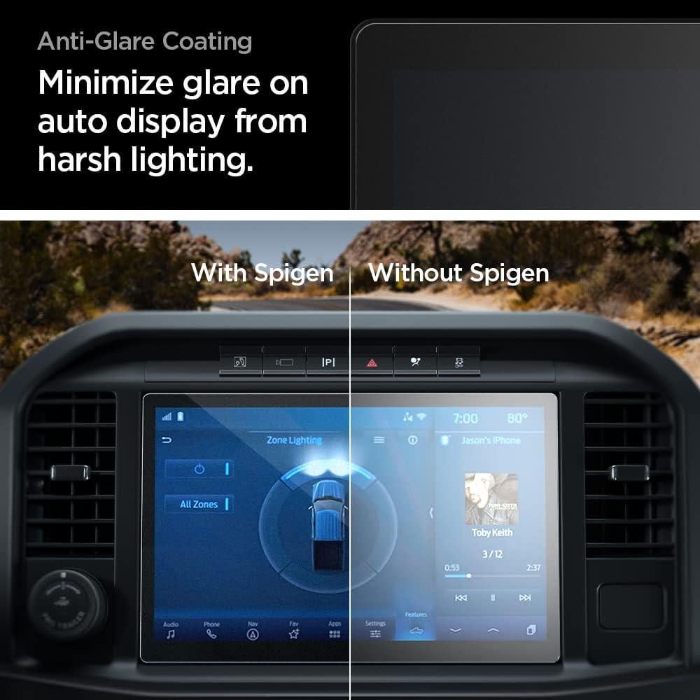 Protector de Pantalla Vidrio Templado Spigen 12" para Ford F-150