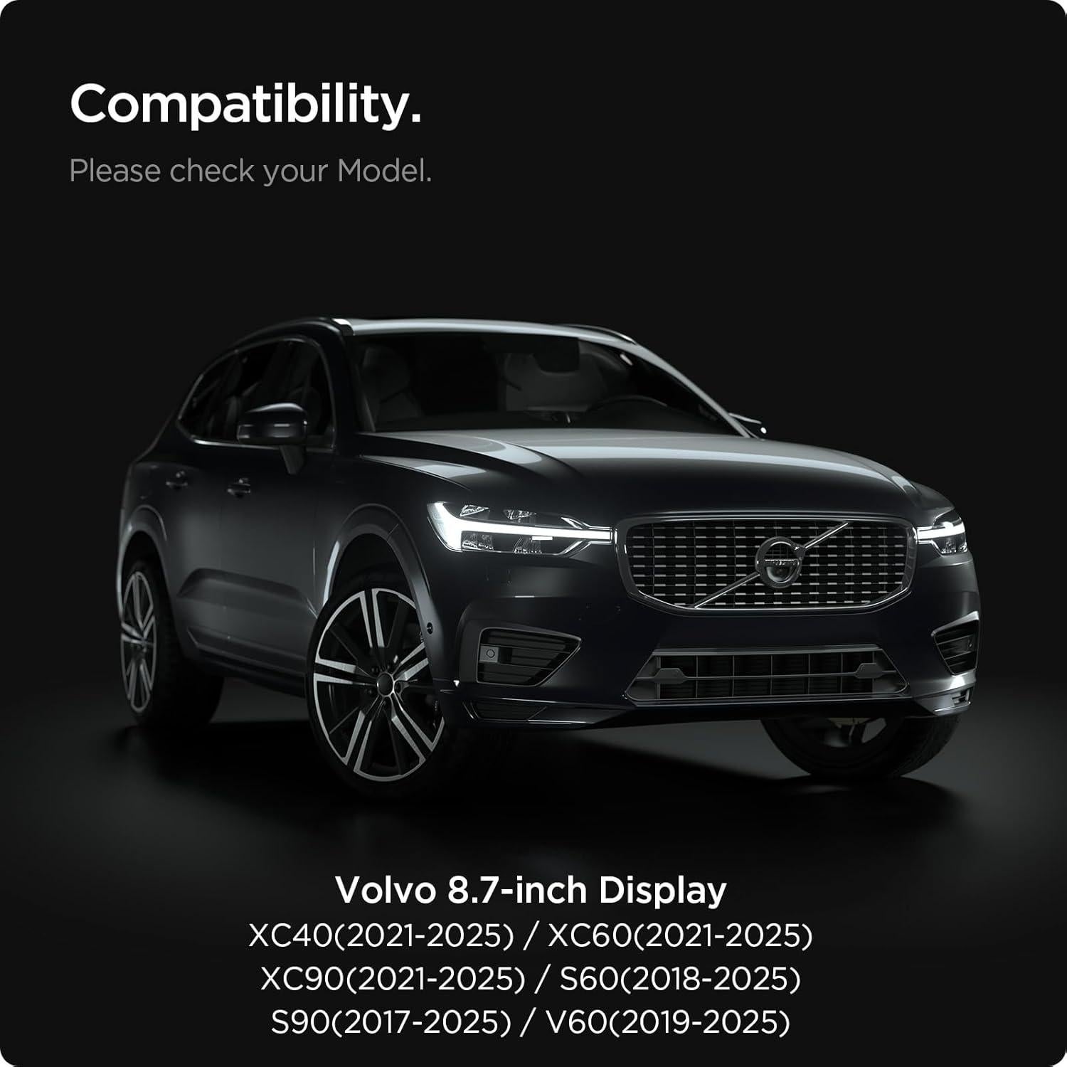 Protector de Pantalla Vidrio Templado Spigen 9" para Volvo