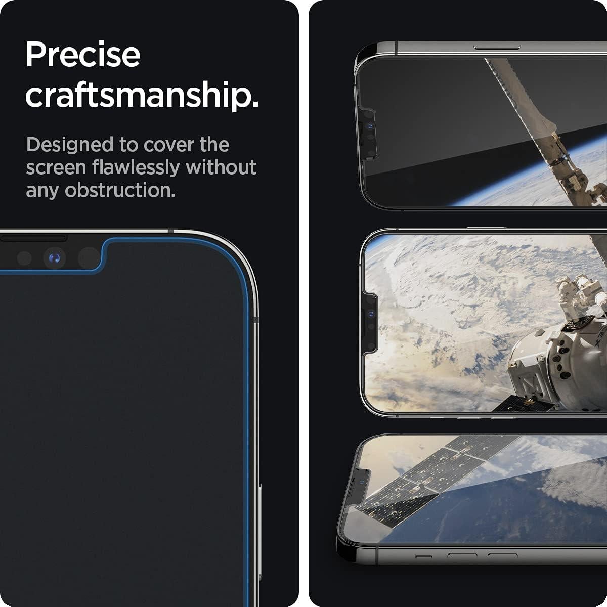 Protector de Pantalla Vidrio Templado Spigen iPhone 14 Plus/13 Pro Max [2 Unidades]