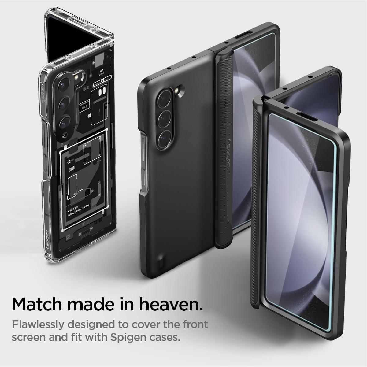 Protector de Pantalla Vidrio Templado Spigen Galaxy Z Fold 5