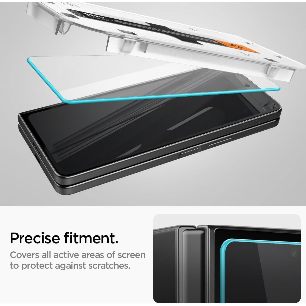 Protector de Pantalla Vidrio Templado Spigen Galaxy Z Fold 5