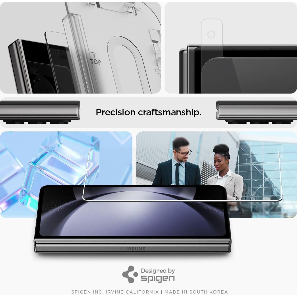 Protector de Pantalla Vidrio Templado Spigen Galaxy Z Fold 5