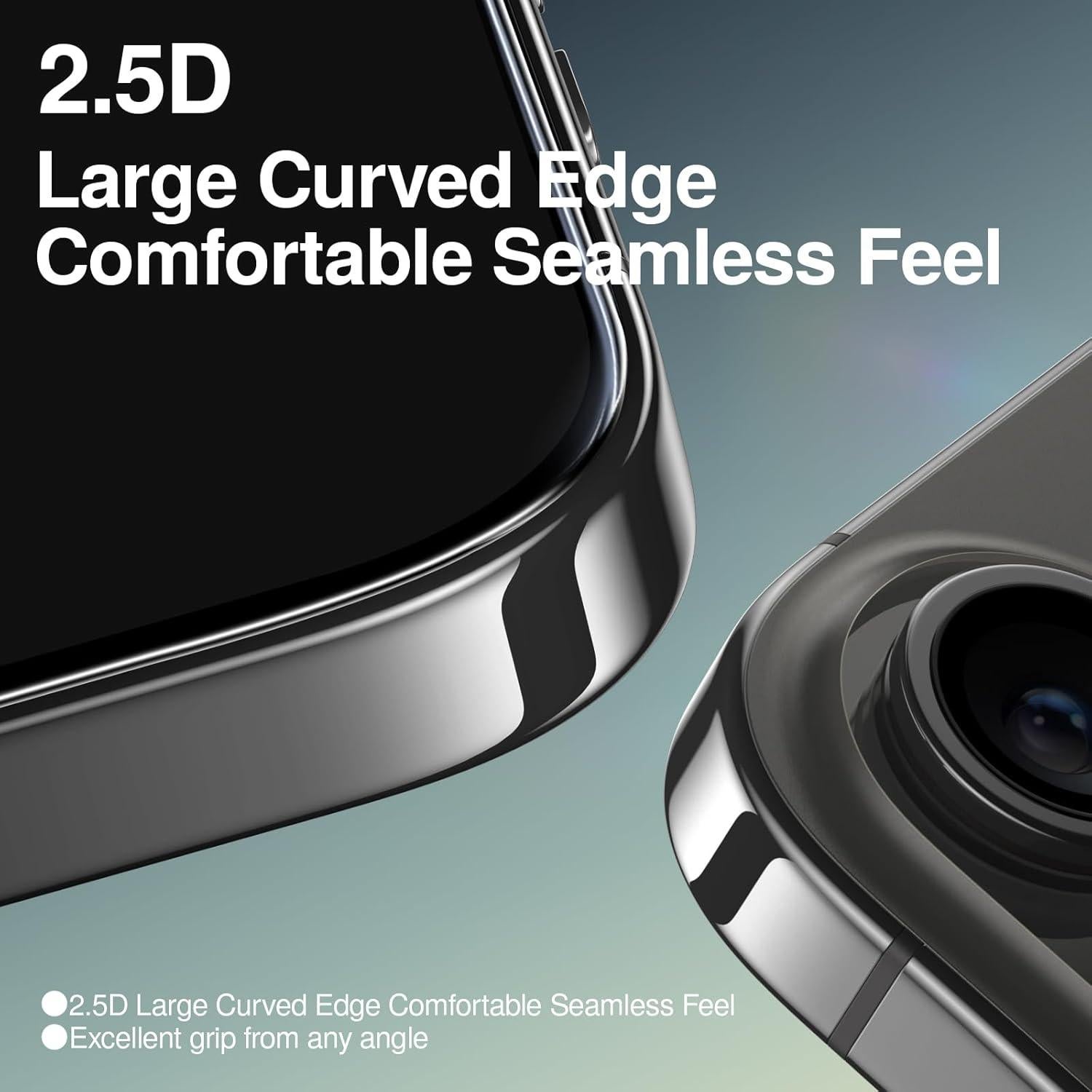 SMARTDEVIL Protector de Pantalla para iPhone 16 Vidrio Templado