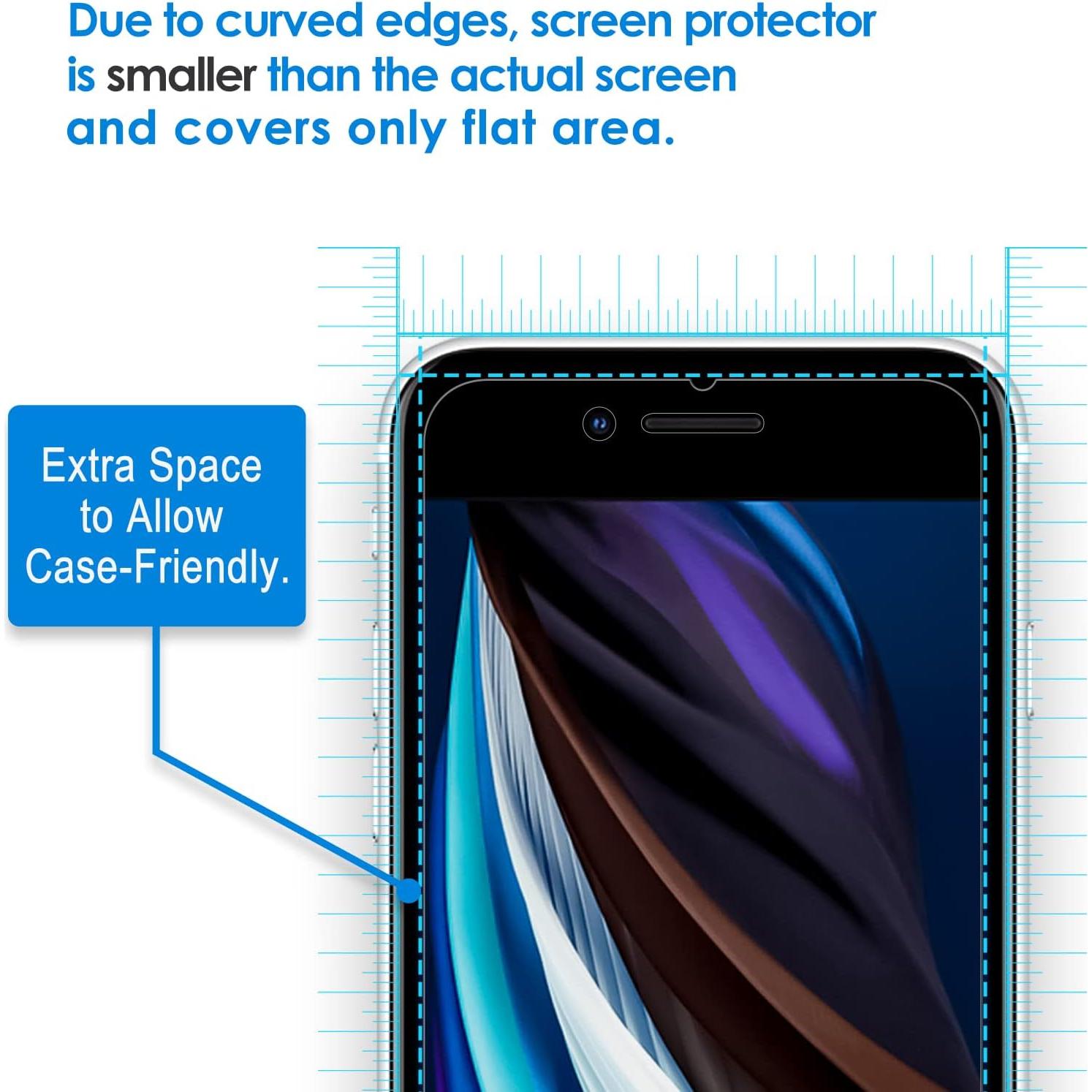 Protector de Pantalla JETech 3-Pack para iPhone 4.7"