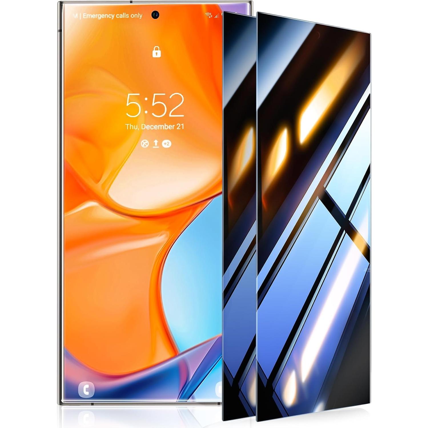 Protector de Pantalla UltraGlass 9H+ para Samsung Galaxy S24 Ultra - Instalación Automática