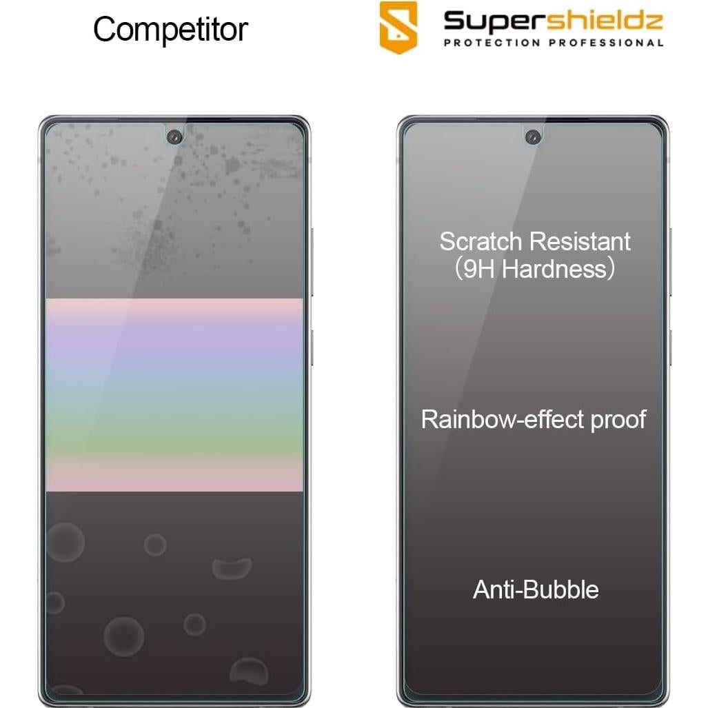 Protector de Pantalla Vidrio Templado Supershieldz para Galaxy Note 20 5G - 2 Pack