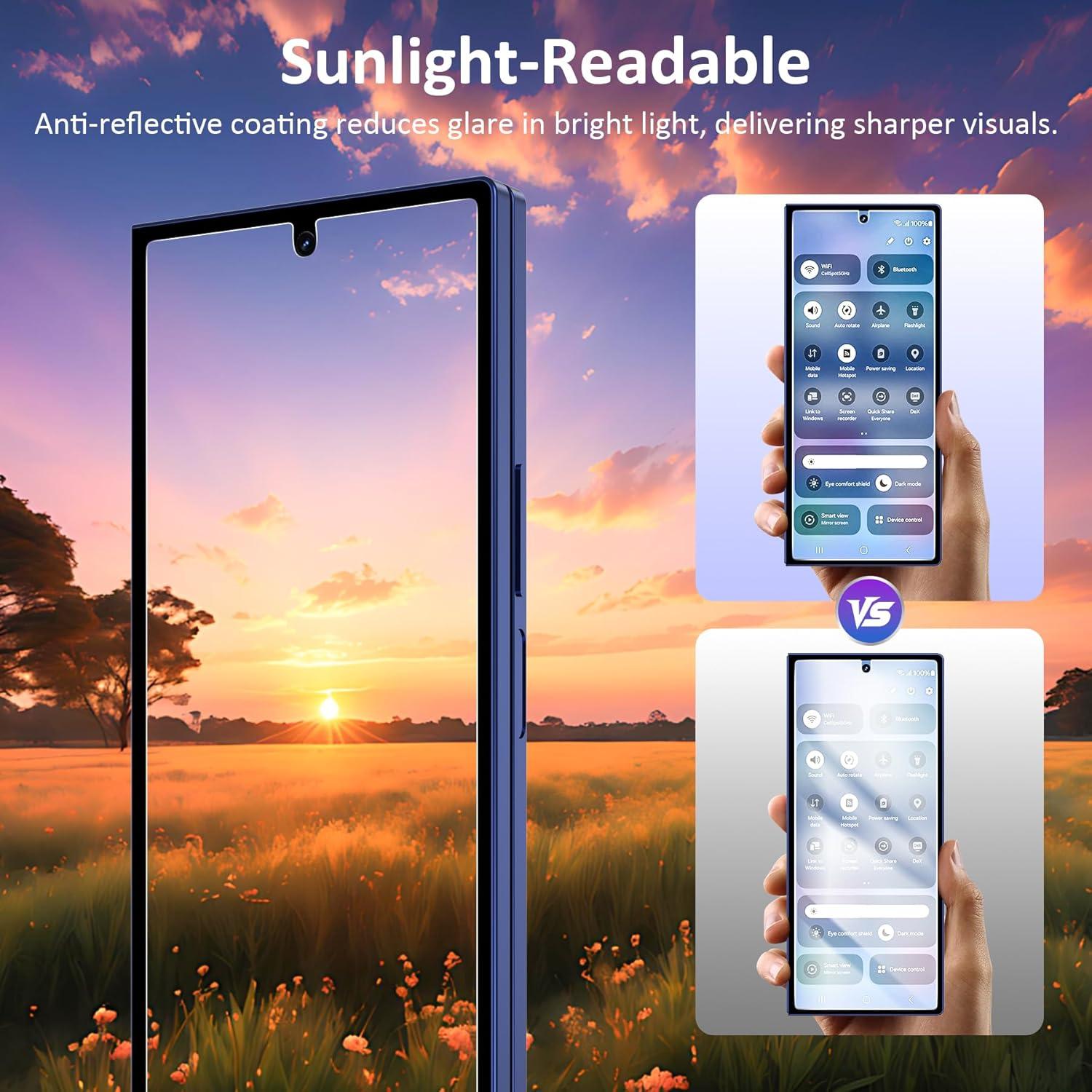 Protector de Pantalla Anti-Reflectante LongQuan para Galaxy Z Fold 7