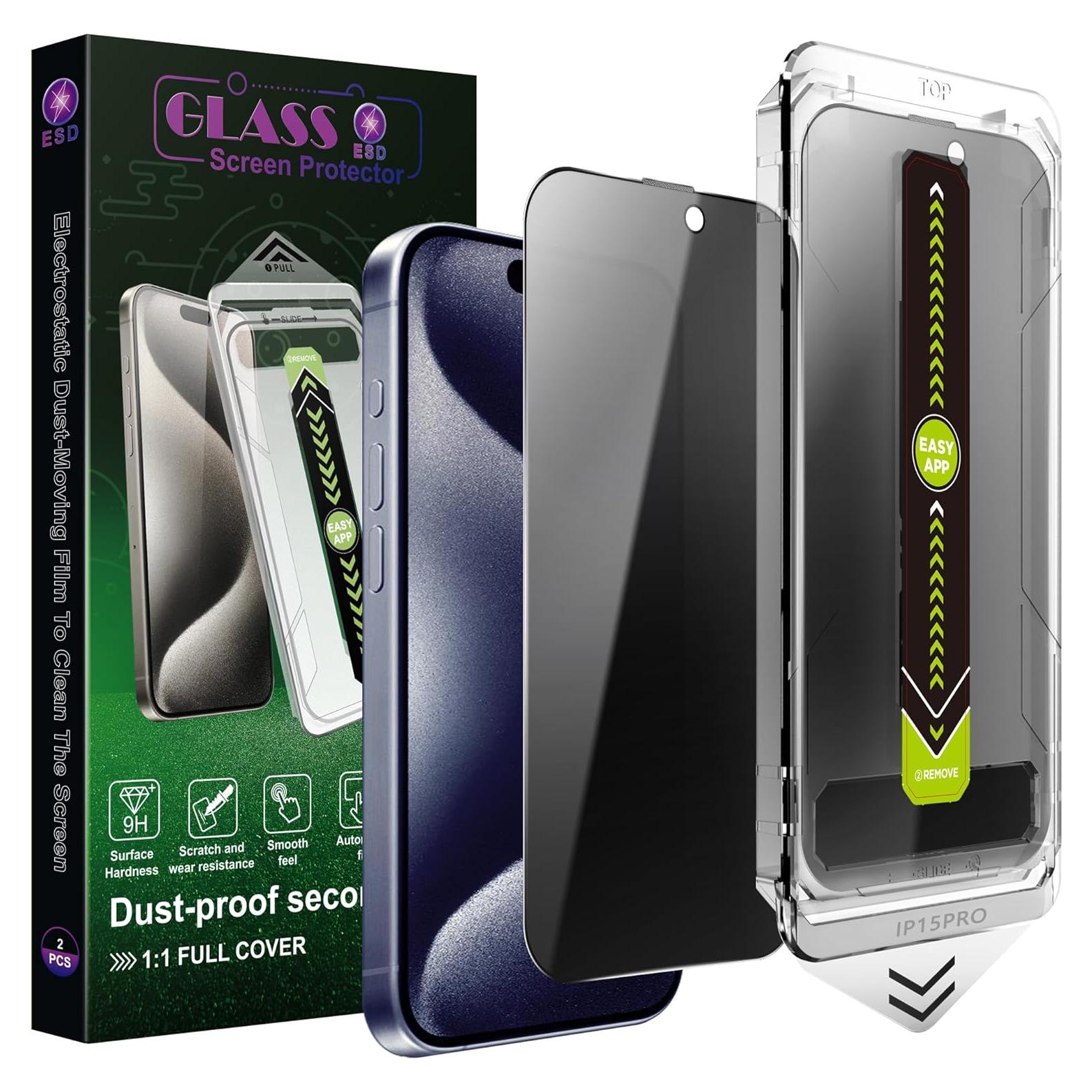 Protector de Pantalla Privacidad SY SHANGYAN para iPhone 16 Pro