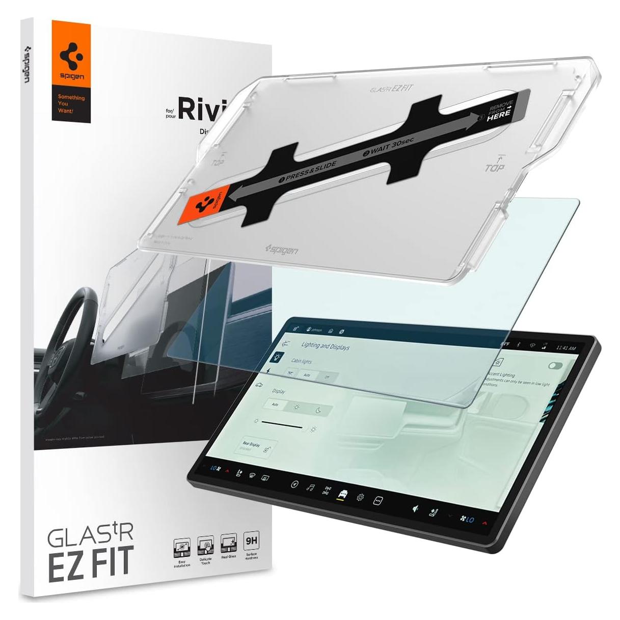 Protector de Pantalla Vidrio Templado Spigen Rivian R1S/R1T 15.6"