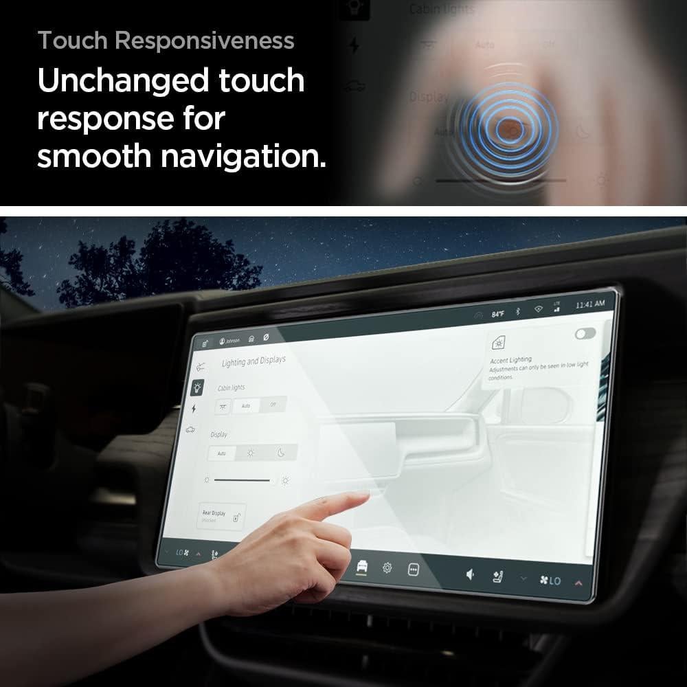 Protector de Pantalla Vidrio Templado Spigen Rivian R1S/R1T 15.6"