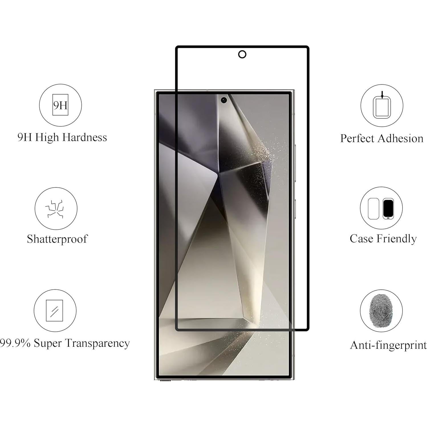 Protector de Pantalla Vidrio Ailun para Galaxy S24 Ultra 6.8"