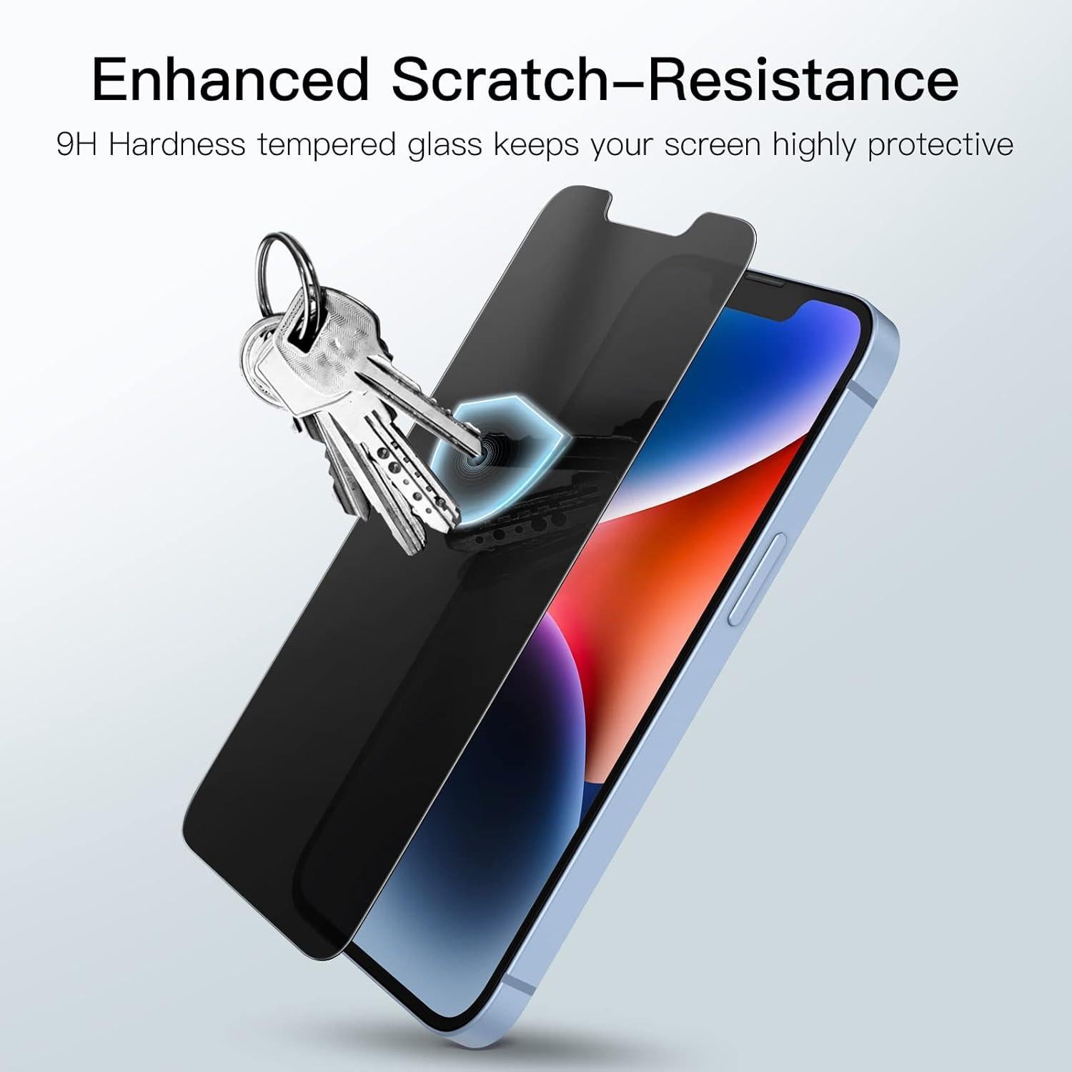 Protector de Pantalla Privado JETech para iPhone 14 Plus 6.7"