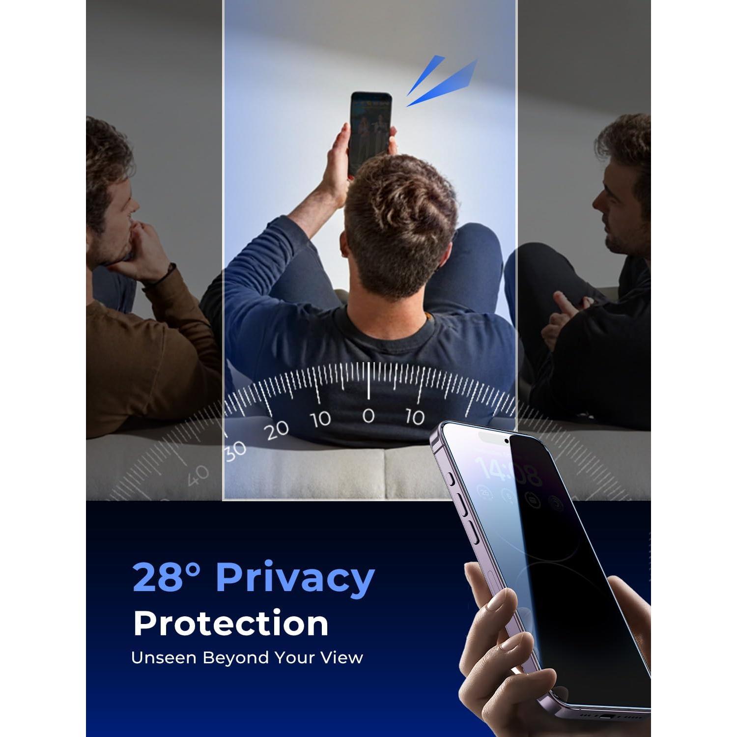 Protector de Pantalla Vidrio Templado MAGIC JOHN iPhone 14 Pro Max