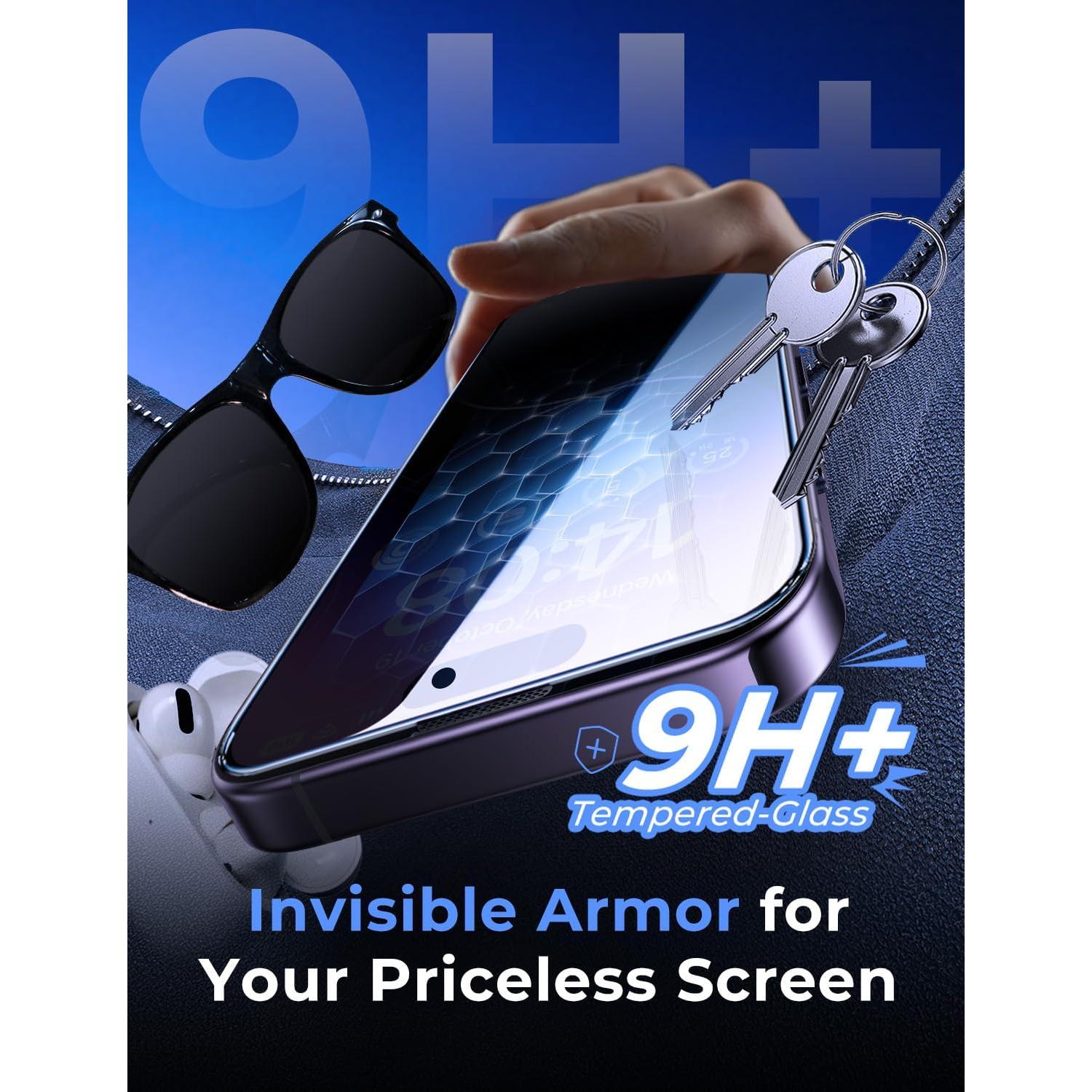 Protector de Pantalla Vidrio Templado MAGIC JOHN iPhone 14 Pro Max