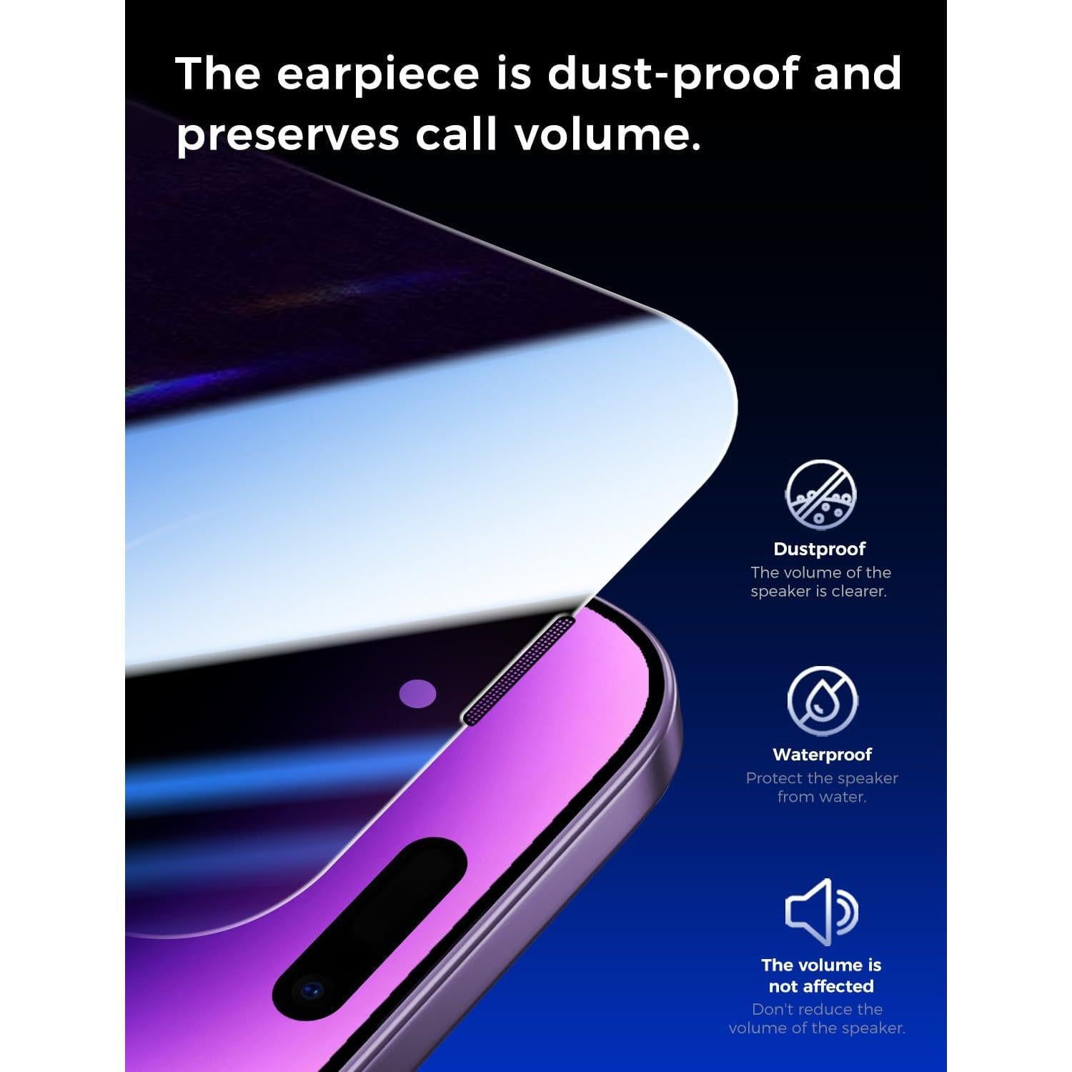 Protector de Pantalla Vidrio Templado MAGIC JOHN iPhone 14 Pro Max