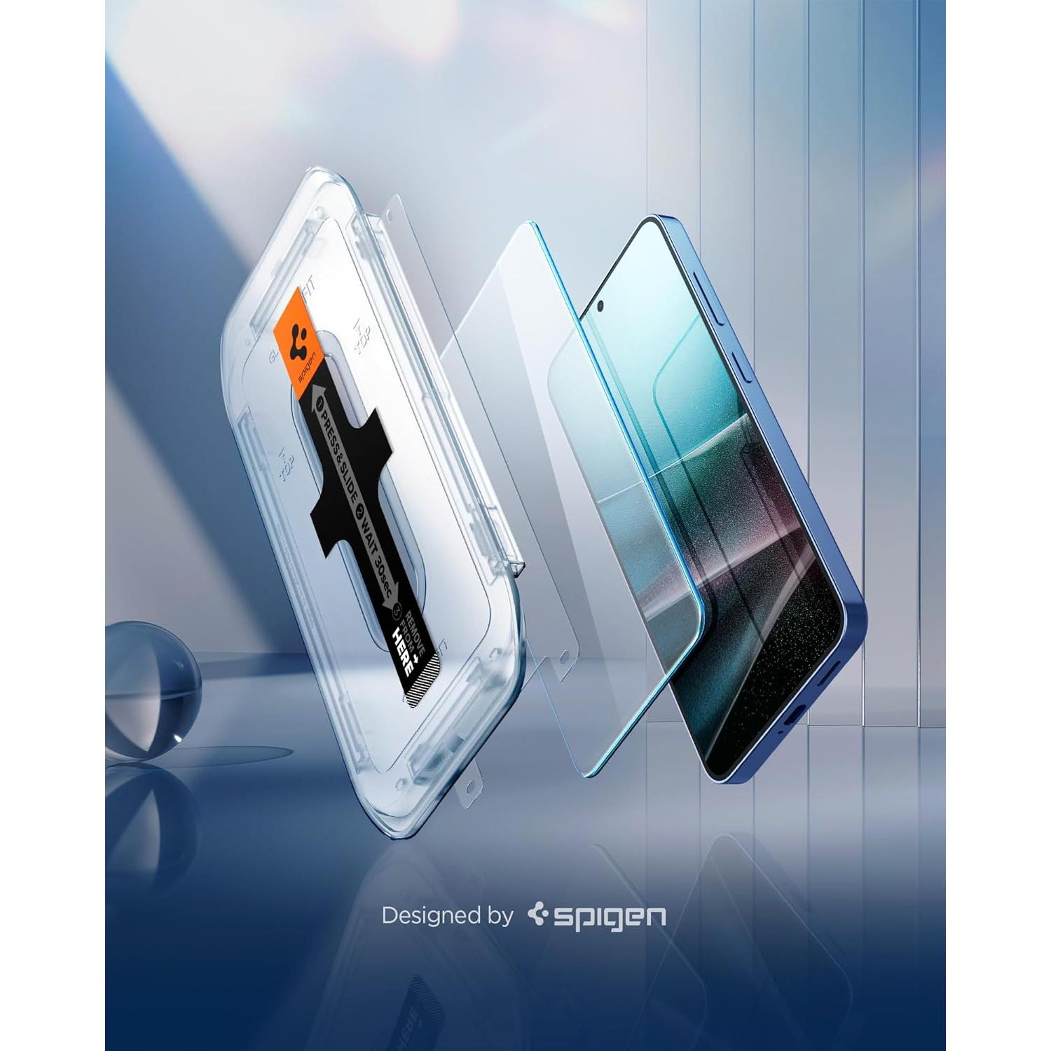 Protector de Pantalla Vidrio Templado Spigen Galaxy S25/S24 Plus - 2 Paquete