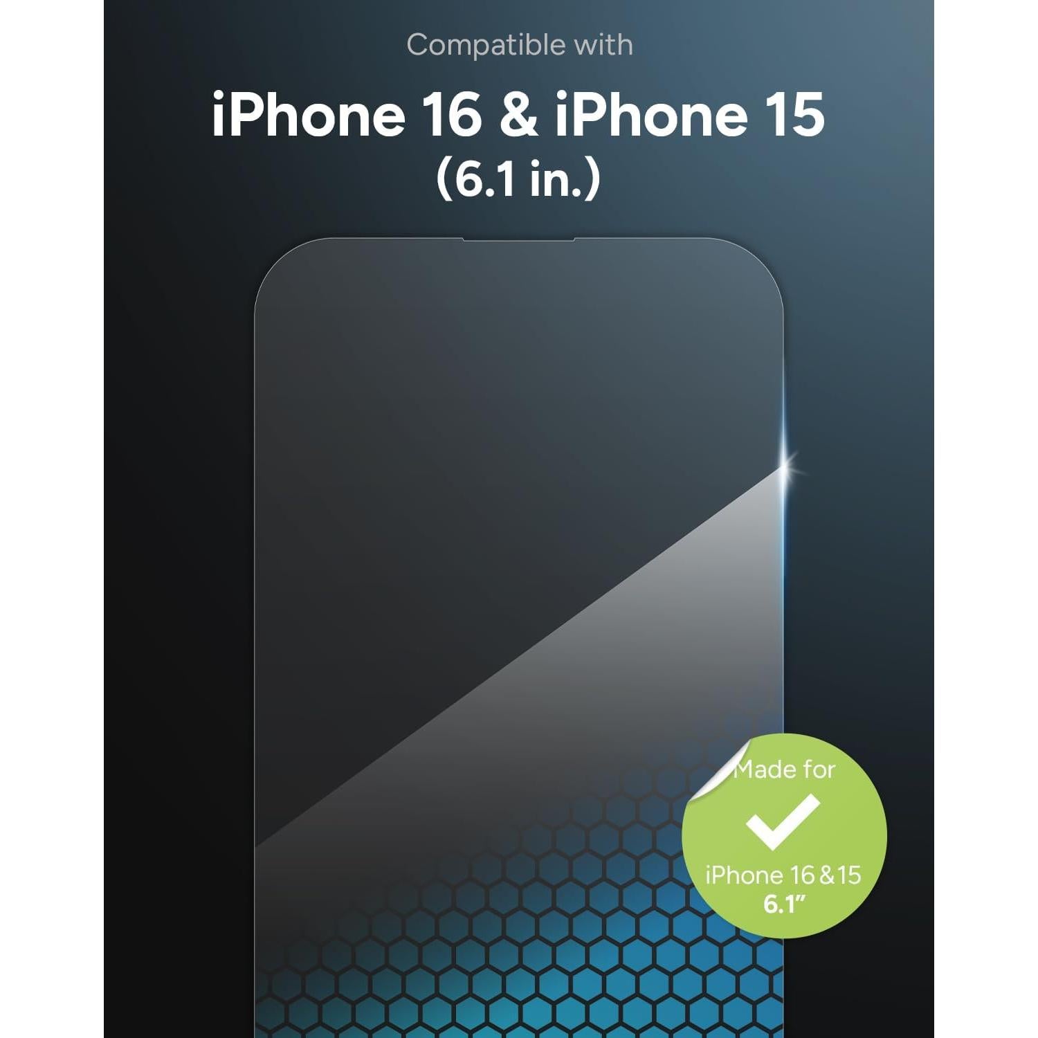 Protector de Pantalla ZAGG XTR4 para iPhone 16 - Vidrio Templado