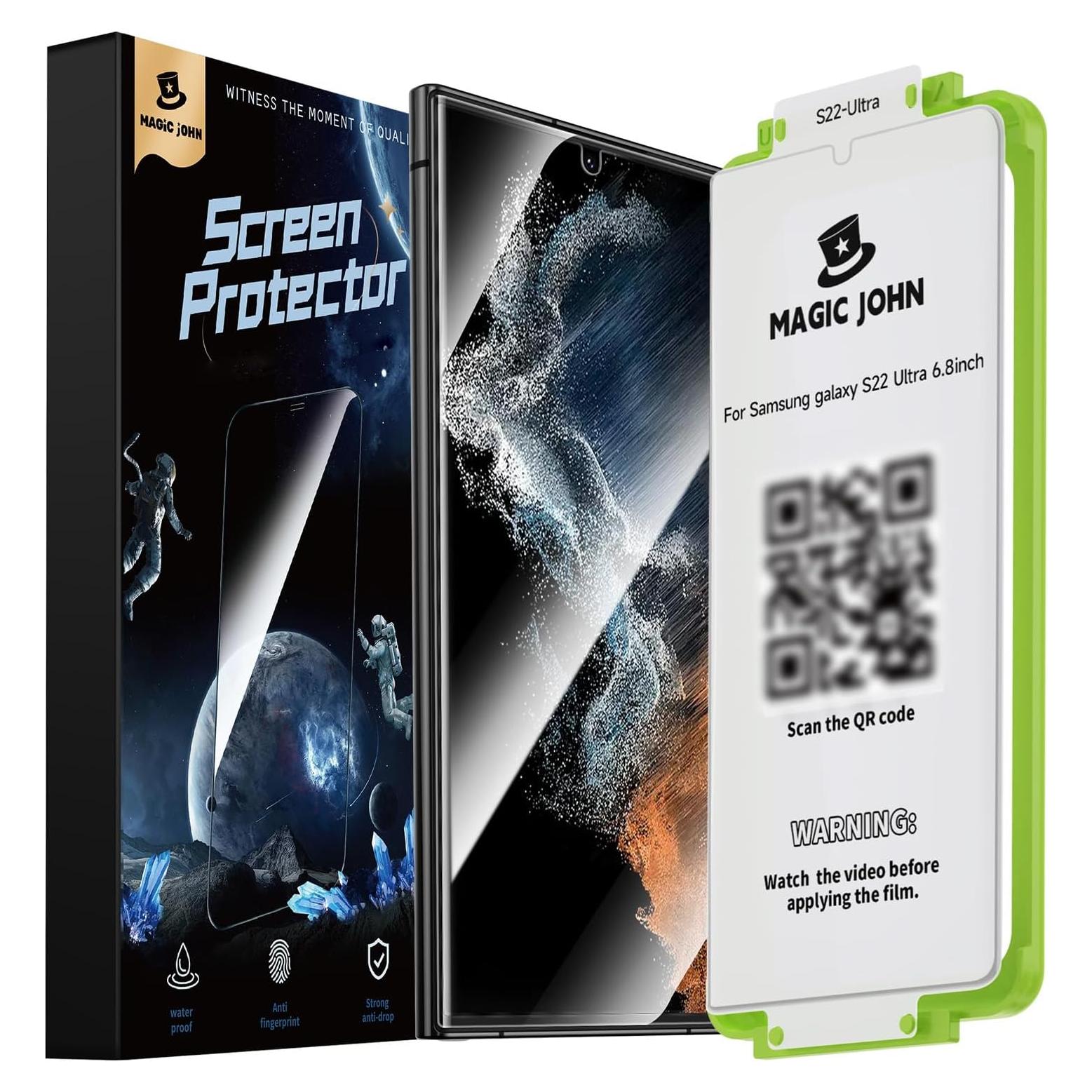 Protector de Pantalla Cerámico MAGIC JOHN para Samsung Galaxy S22 Ultra 6.8"