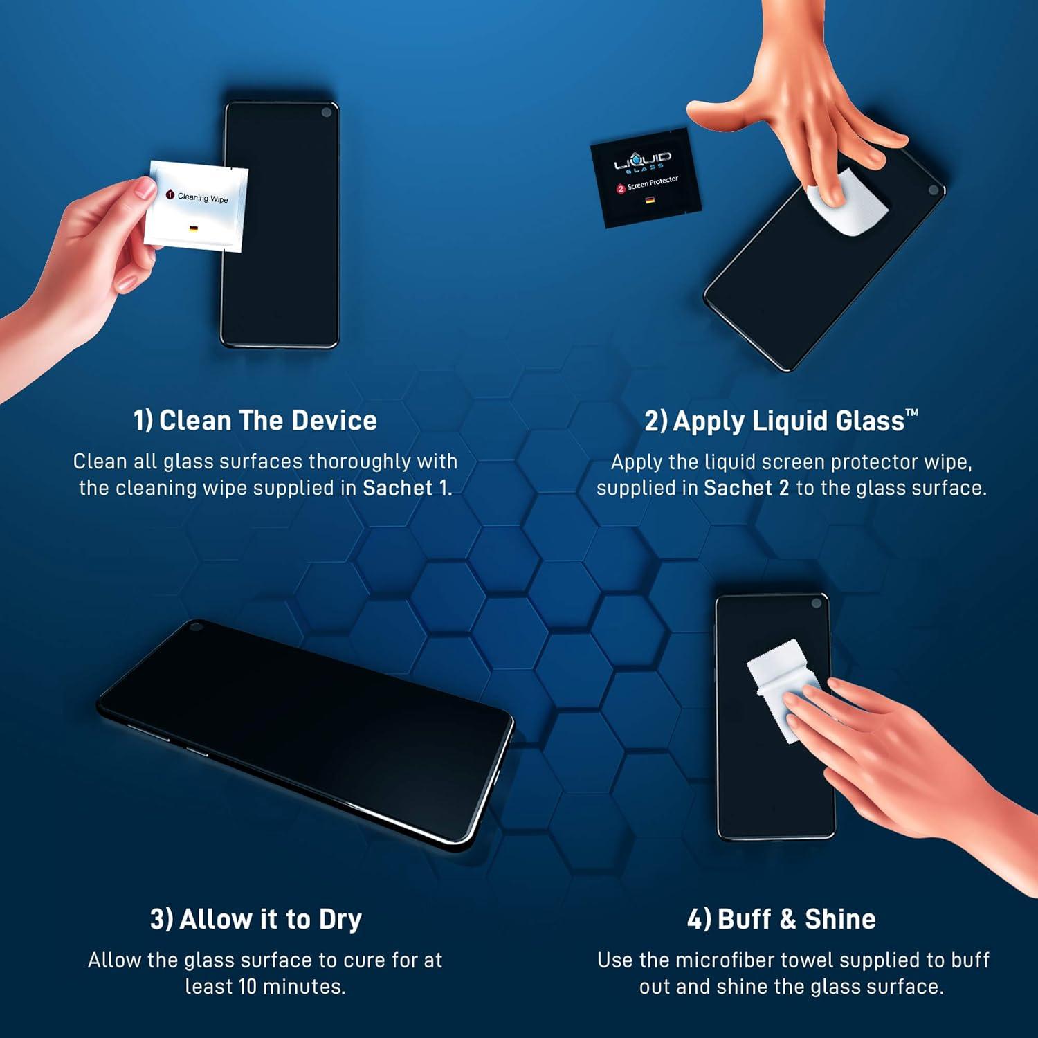 Protector de Pantalla Liquid Glass Luvvitt Universal 9H