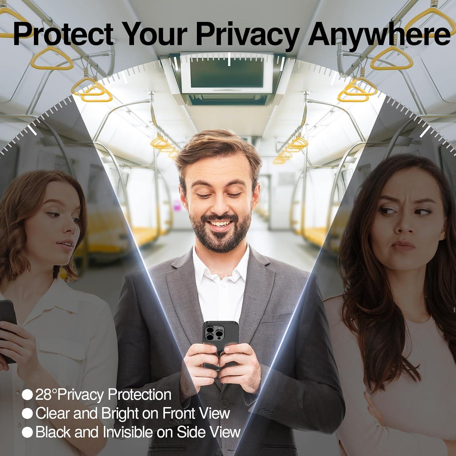 Protector de Pantalla Privacidad SmartDevil para iPhone 16 9H