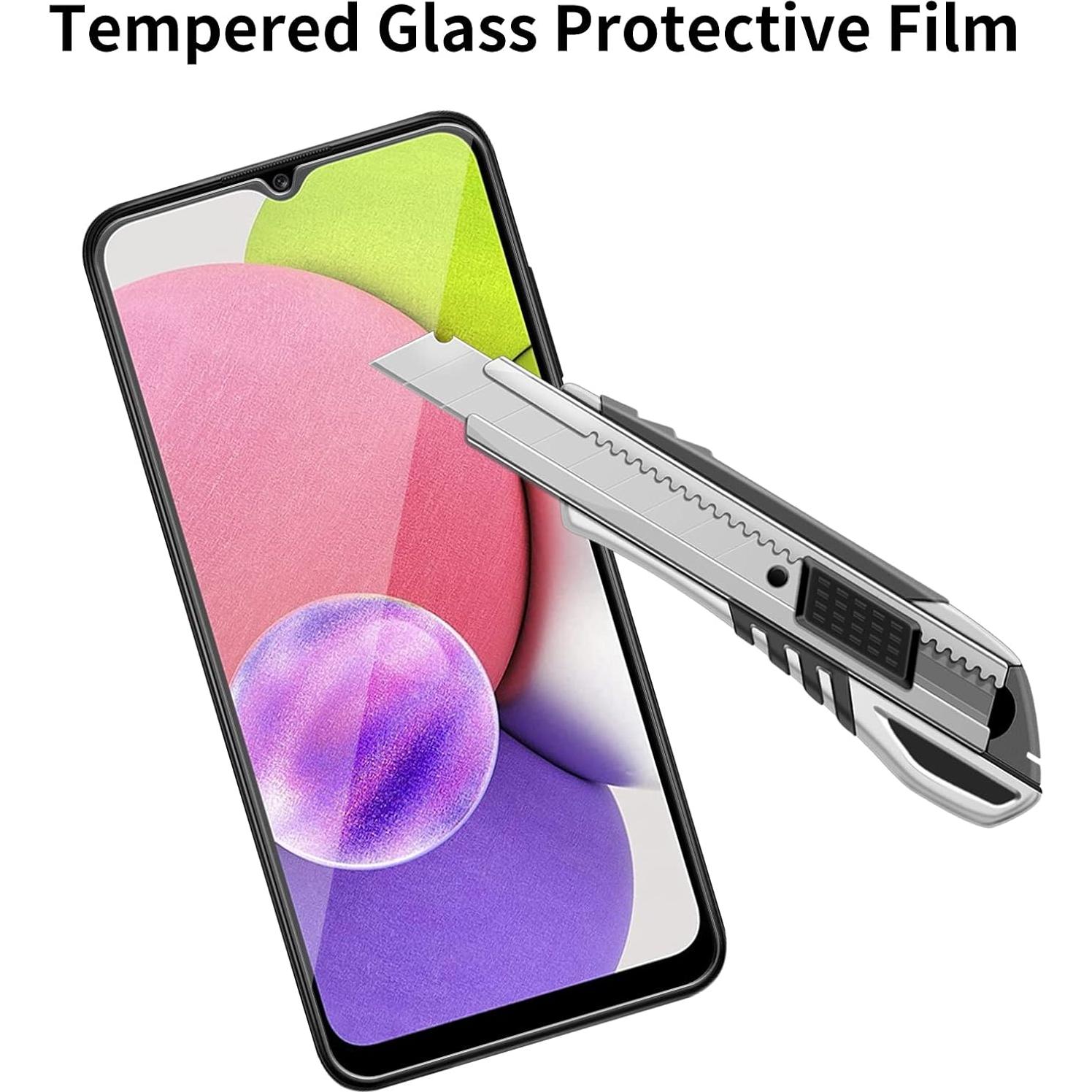 Protector de Pantalla Vidrio Templado iCsapr para Galaxy A03s/A03