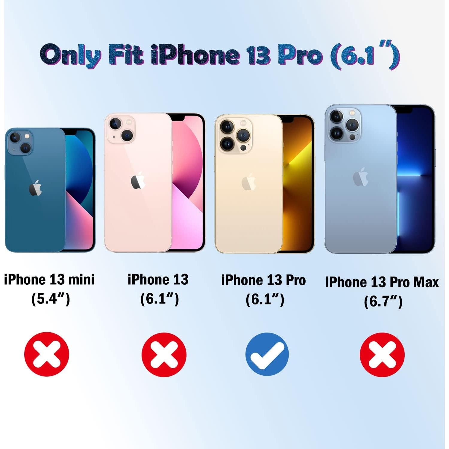 Protector de Pantalla y Lente QHOHQ para iPhone 13 Pro 6.1"