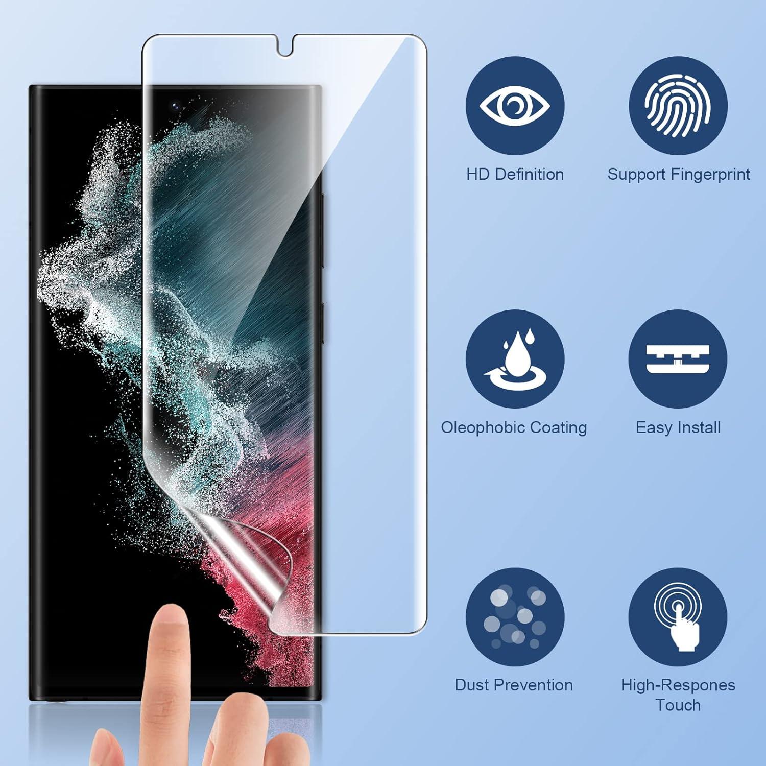 Protector de Pantalla Flexible LK para Samsung Galaxy S22 Ultra 3X