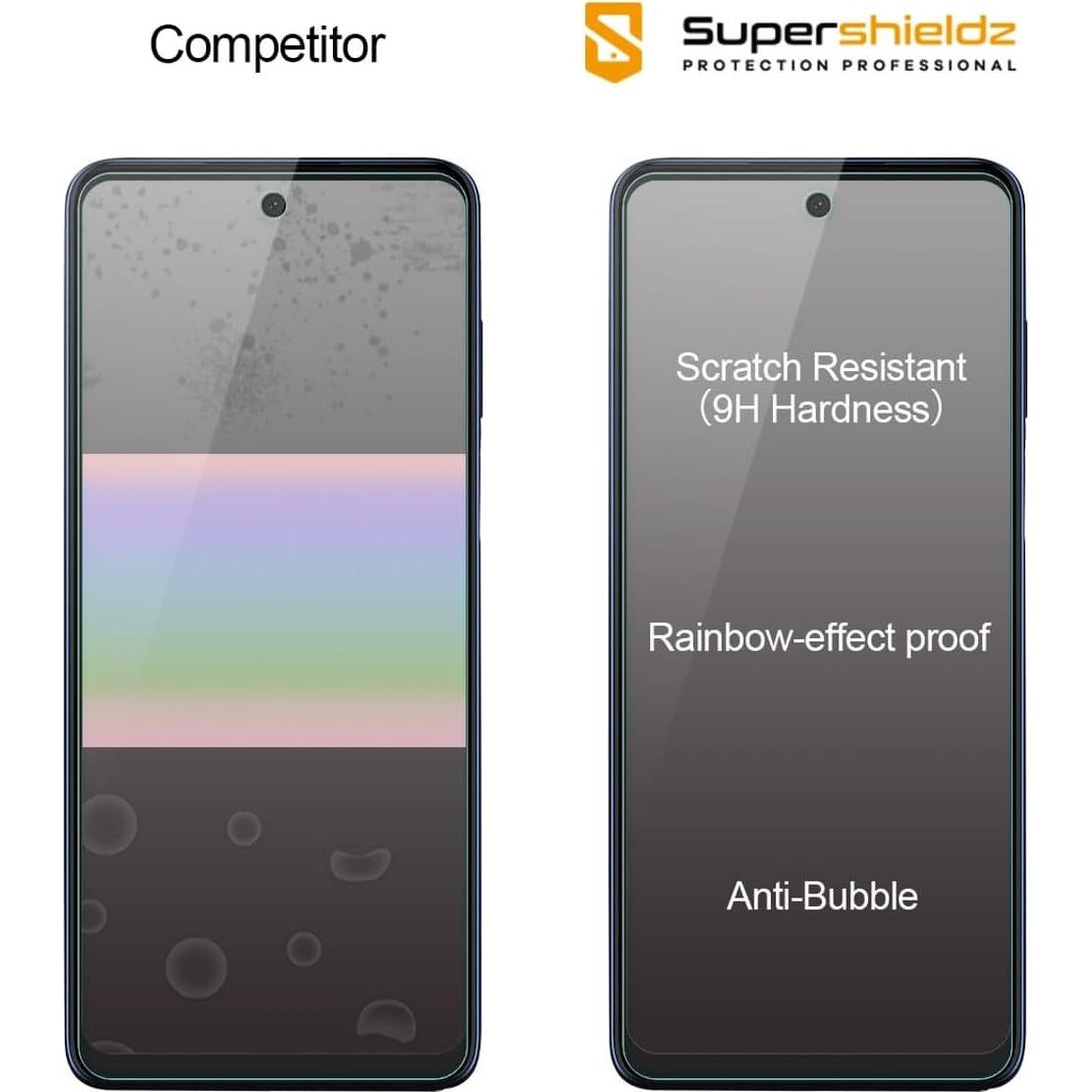 Protector de Pantalla Vidrio Templado Supershieldz para Moto G Stylus 2022