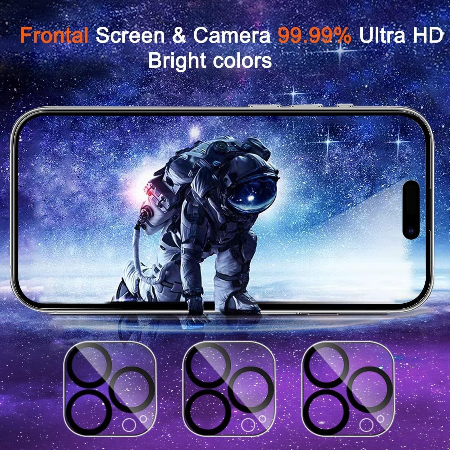 Protector de Pantalla Privado Ferilinso para iPhone 14 Pro Max 6.7"