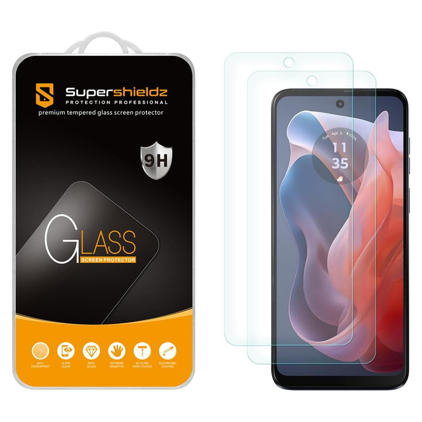 Protector de Pantalla Vidrio Templado Supershieldz Moto G Play 2024