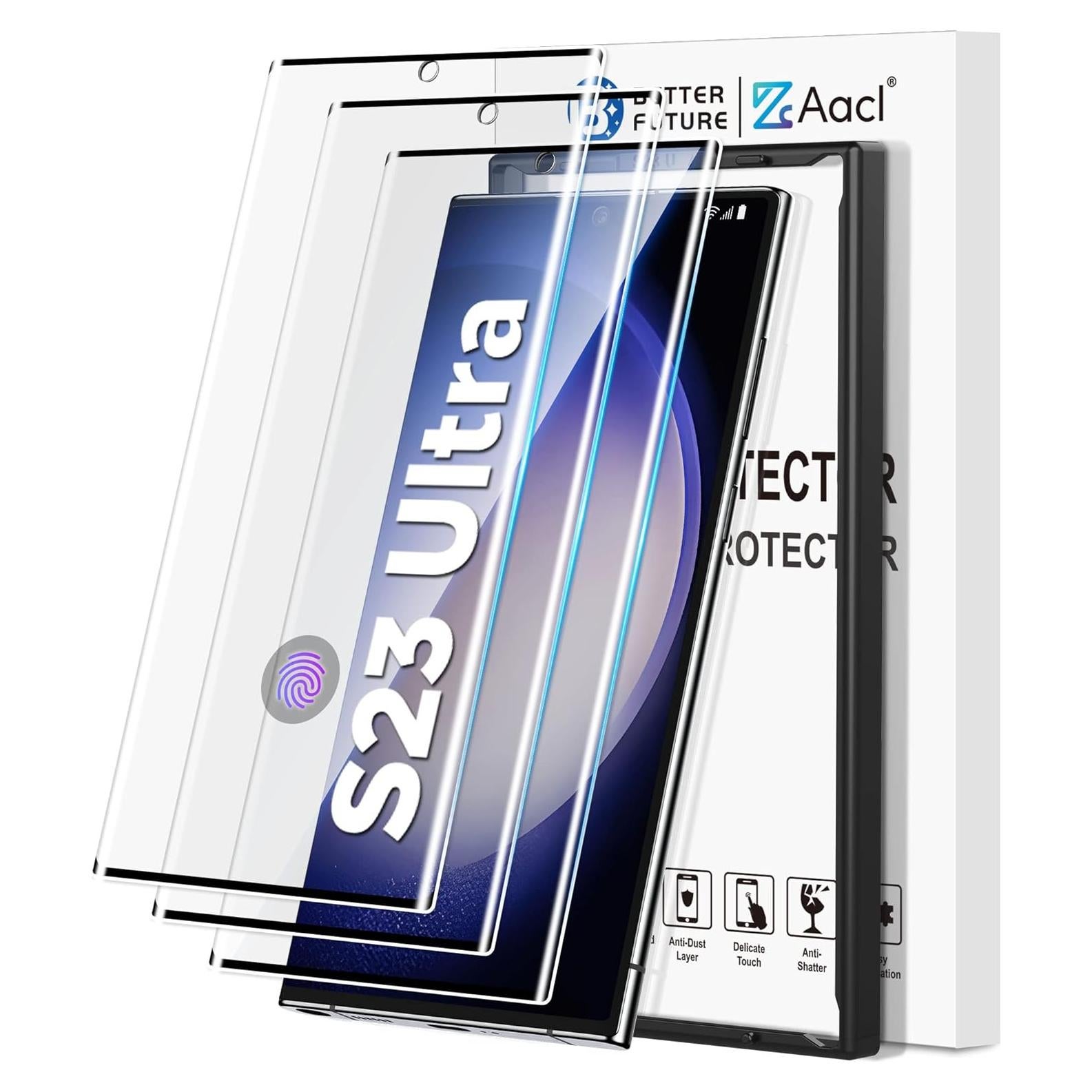 Protector de Pantalla Cristal Templado 9H Samsung Galaxy S23 Ultra