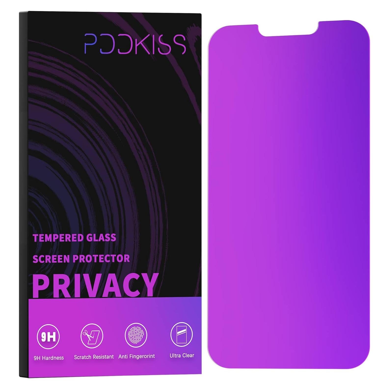 Protector de Pantalla Privado Papikiss para iPhone 13/14 Pro 6.1"