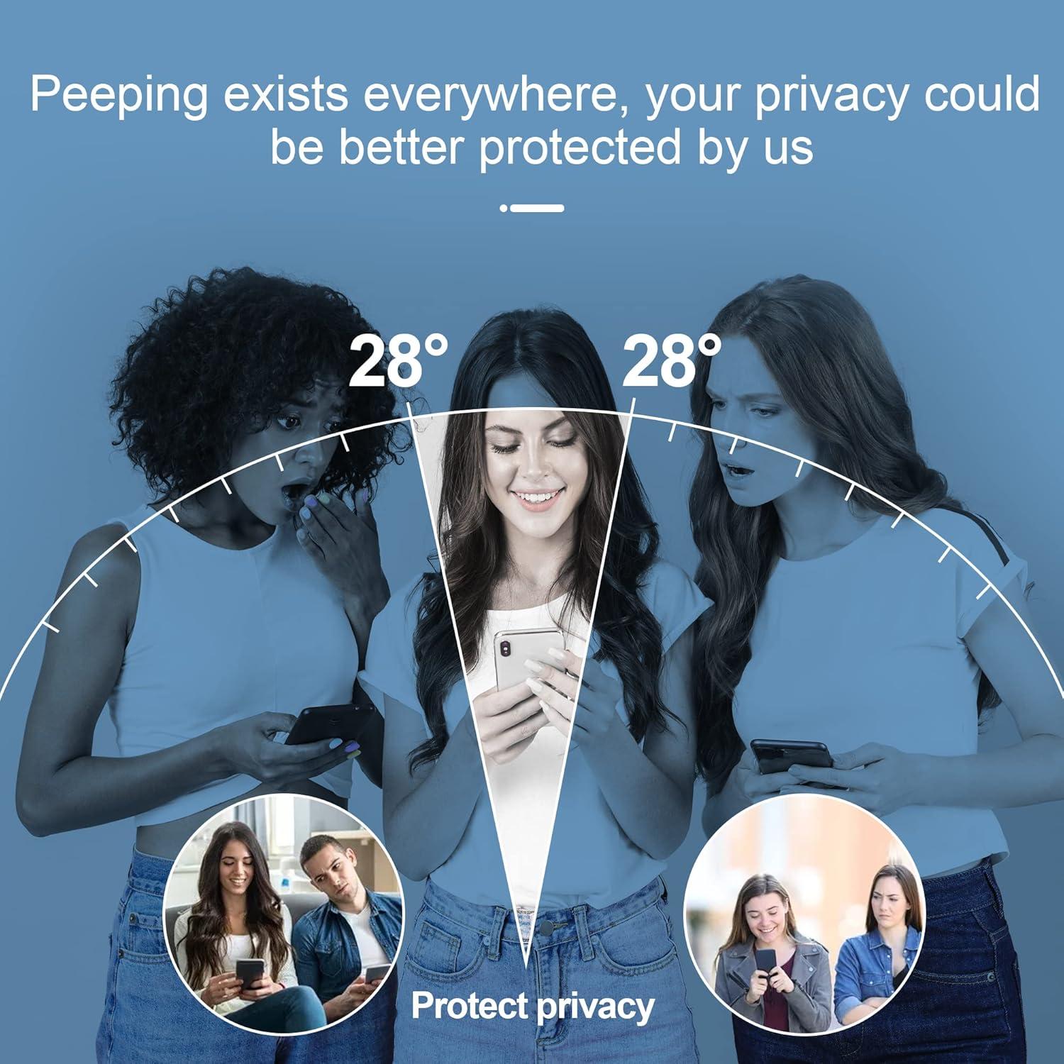 Protector de Pantalla Privado Papikiss para iPhone 13/14 Pro 6.1"